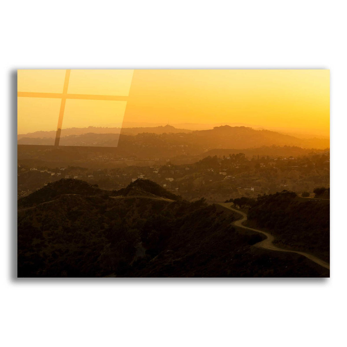 Sunset Layers by Chris Moyer acrylic glass wall art