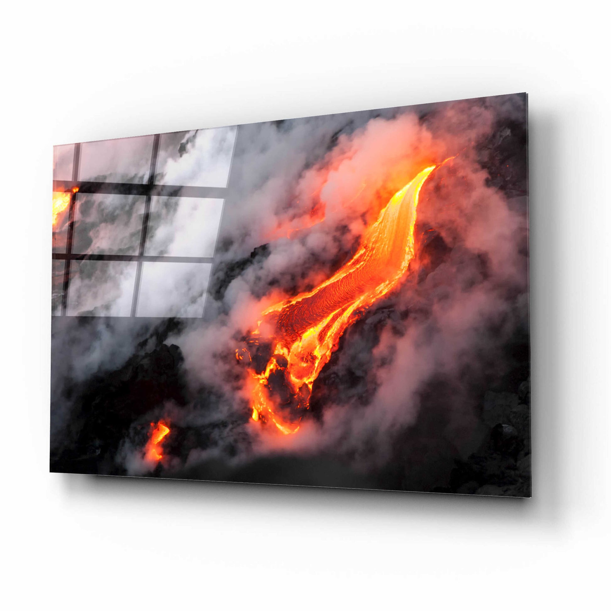 Epic Art 'Dragon?s Tongue' by Chris Moyer, Acrylic Glass Wall Art,16x12