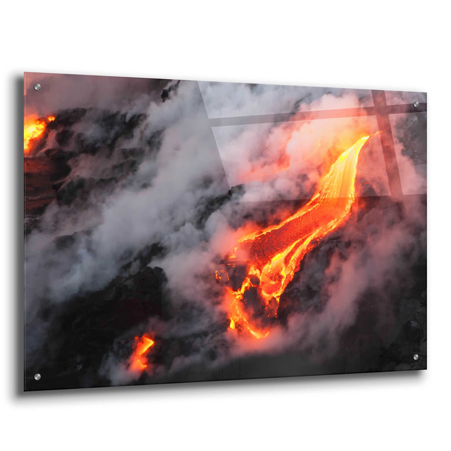 Epic Art 'Dragon?s Tongue' by Chris Moyer, Acrylic Glass Wall Art,36x24