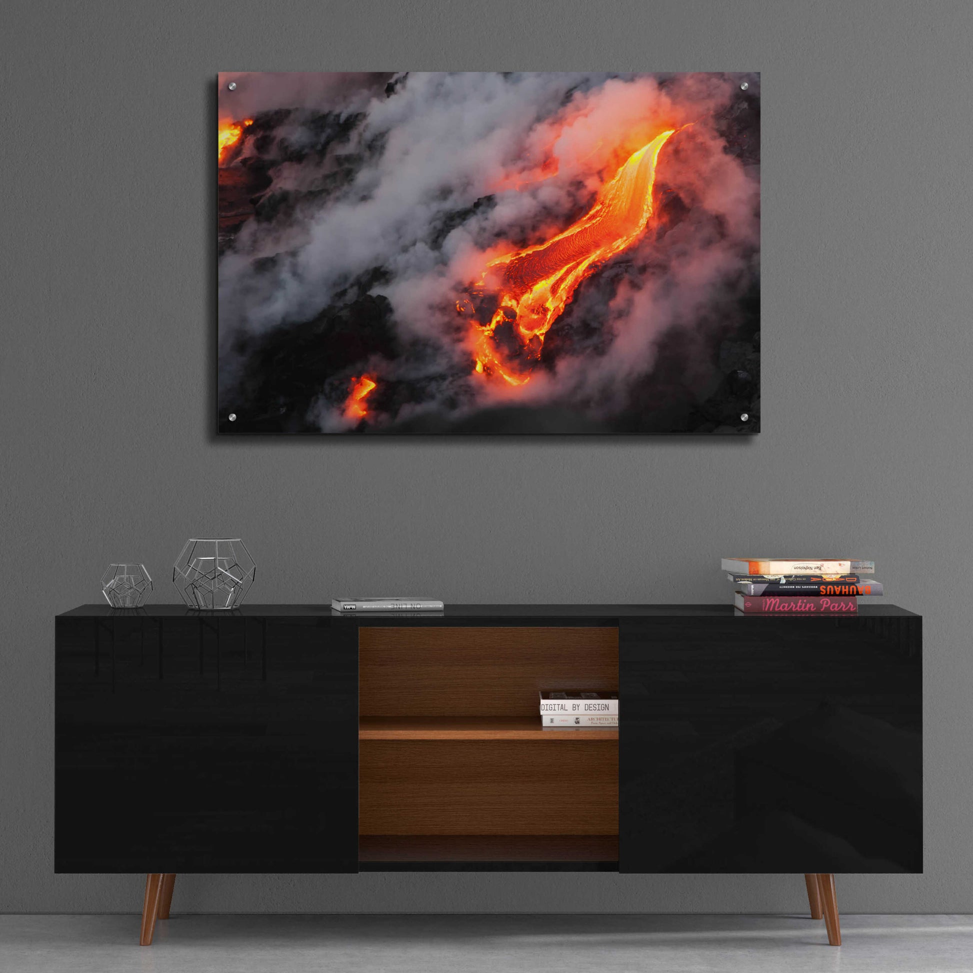 Epic Art 'Dragon?s Tongue' by Chris Moyer, Acrylic Glass Wall Art,36x24