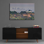 Griffith Over LA by Chris Moyer - 36x24 acrylic wall art in a room