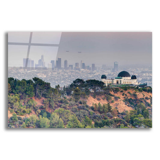 Epic Art 'Griffith Over LA' by Chris Moyer, Acrylic Glass Wall Art