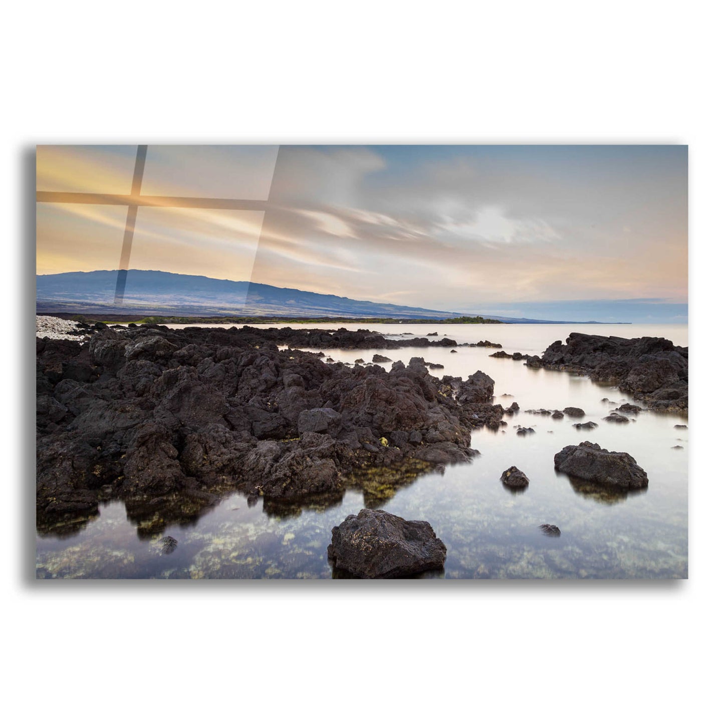 Epic Art 'Mauna Loa Sunrise' by Chris Moyer, Acrylic Glass Wall Art