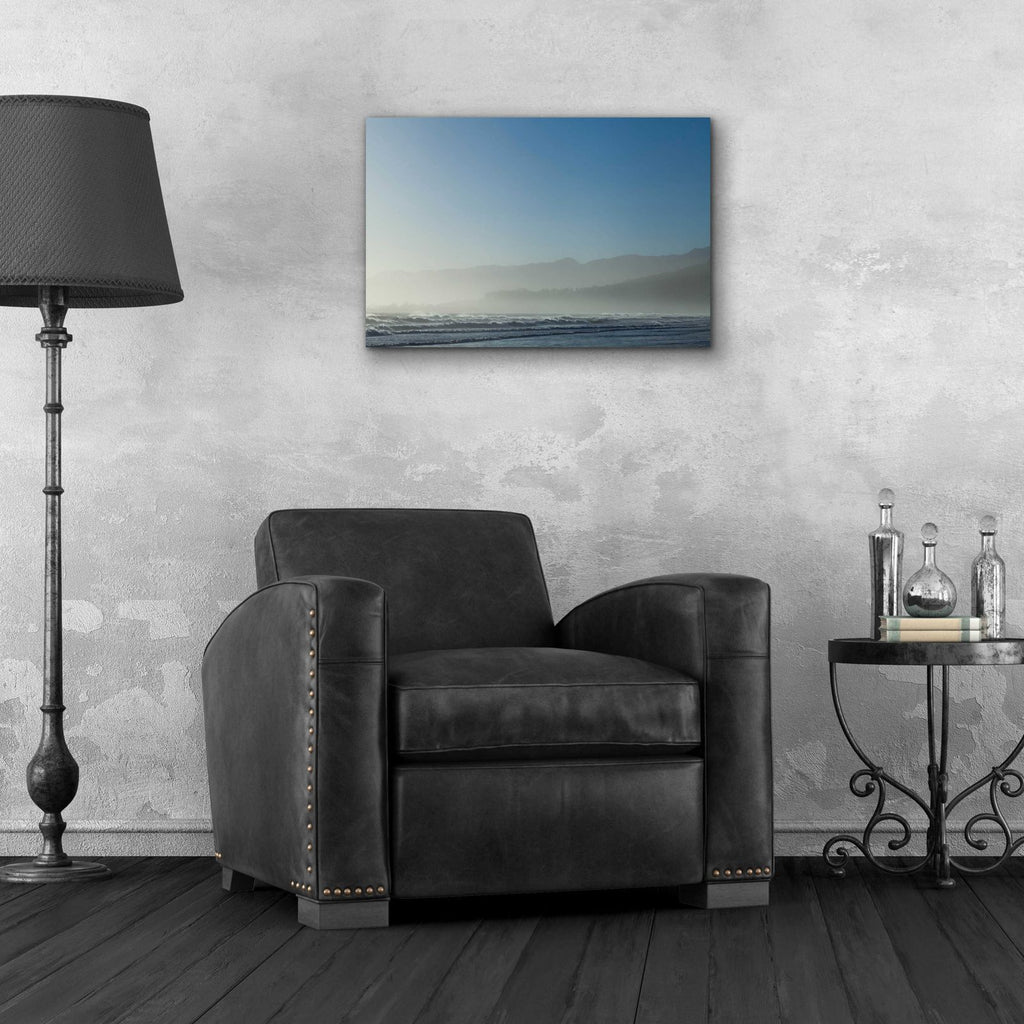 Relax in Blue by Chris Moyer - 24x16 acrylic wall art in a room
