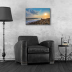 Rockin Sunset by Chris Moyer - 24x16 acrylic wall art in a room