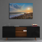 Rockin Sunset by Chris Moyer - 36x24 acrylic wall art in a room
