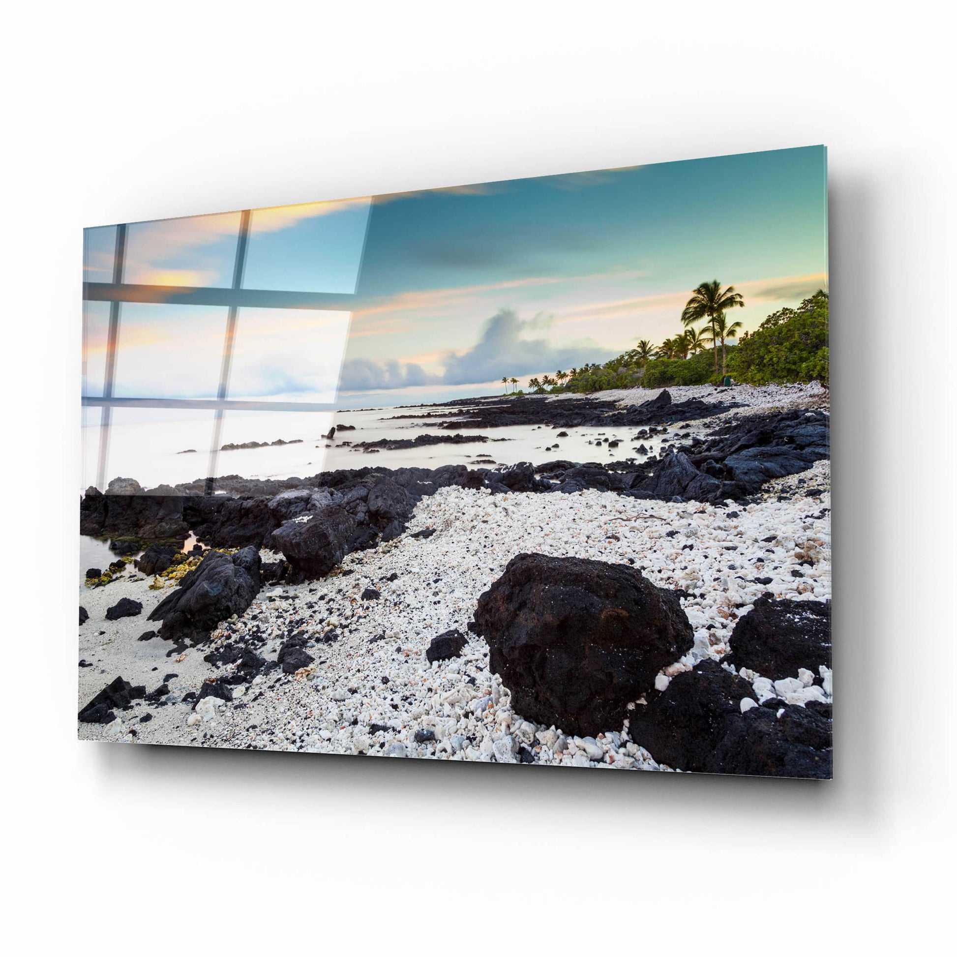 Epic Art 'Waikoloa Sunrise' by Chris Moyer, Acrylic Glass Wall Art,16x12