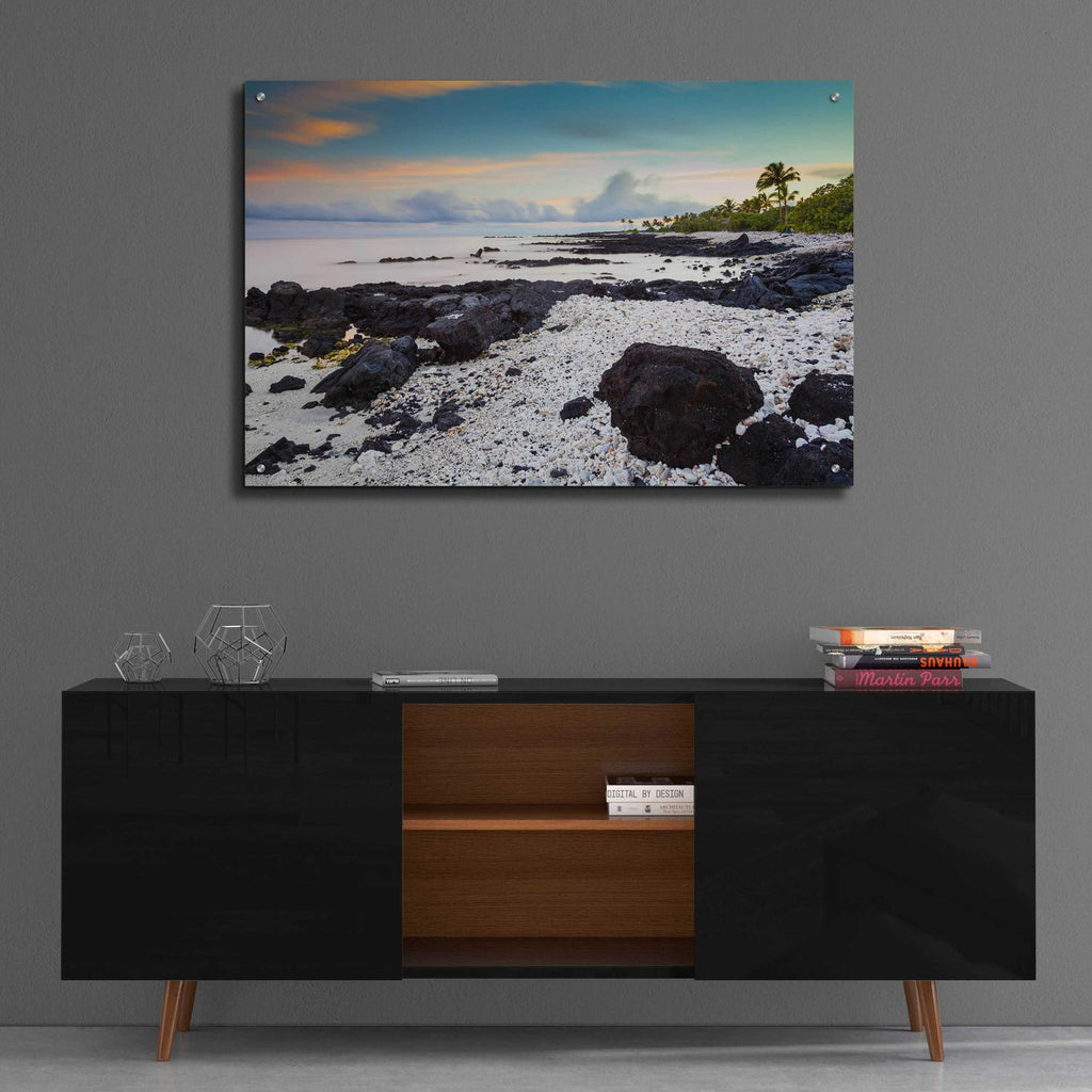 Waikoloa Sunrise by Chris Moyer - 36x24 acrylic wall art in a room