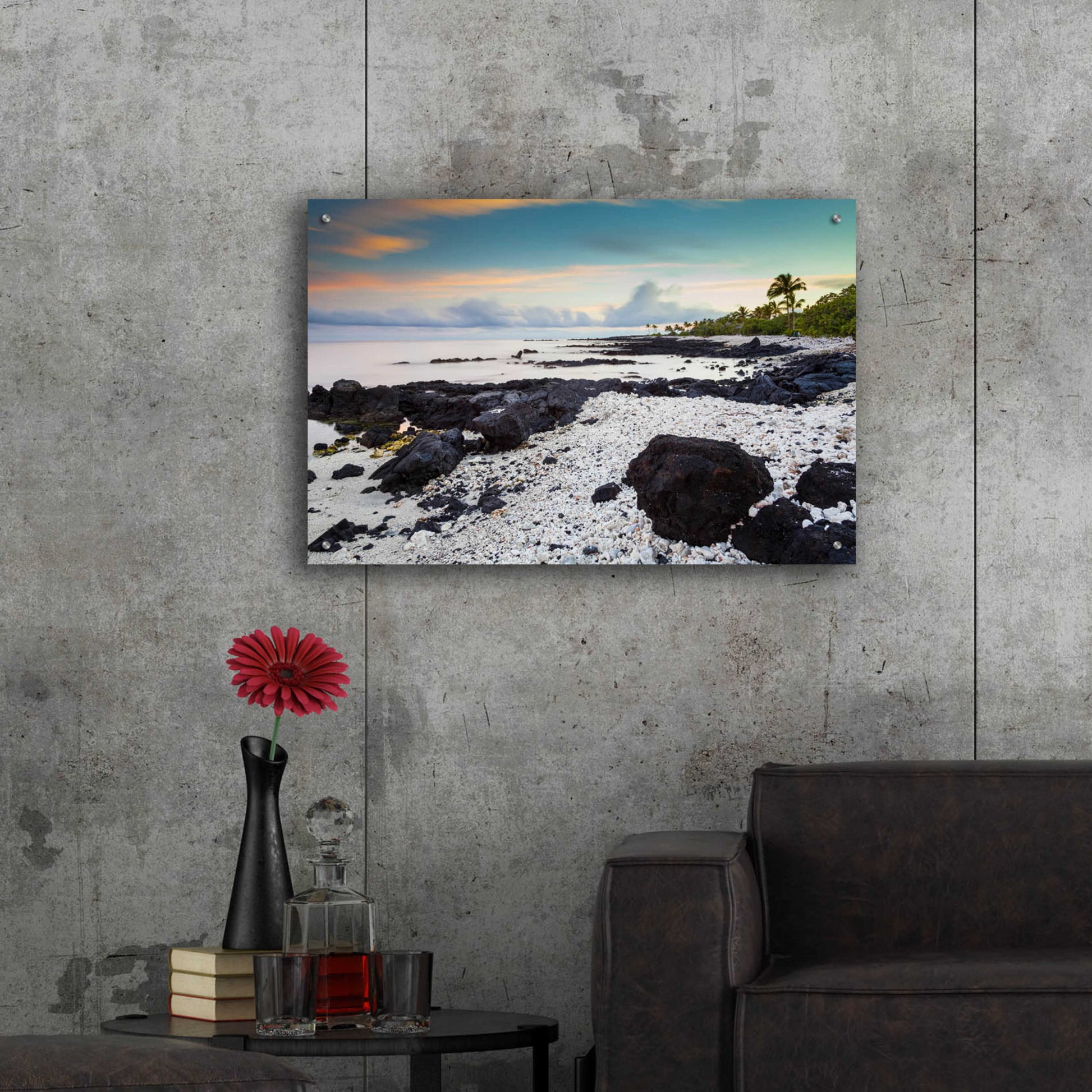 Epic Art 'Waikoloa Sunrise' by Chris Moyer, Acrylic Glass Wall Art,36x24