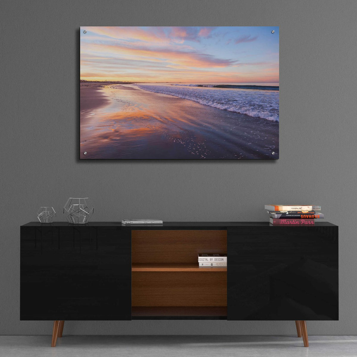When God Says Good Morning by Chris Moyer - 36x24 acrylic wall art in a room
