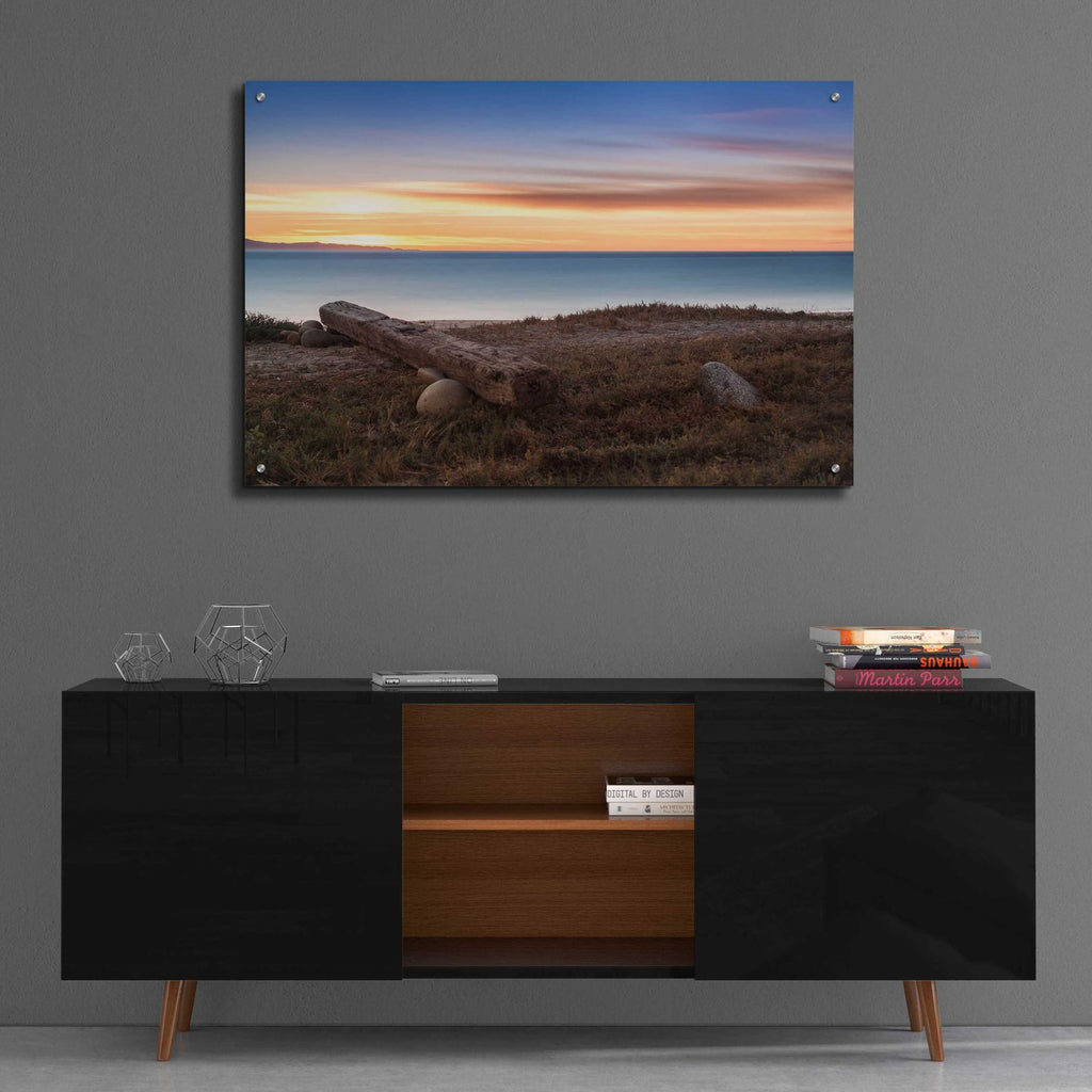 Warm Winter?s Eve by Chris Moyer - 36x24 acrylic wall art in a room
