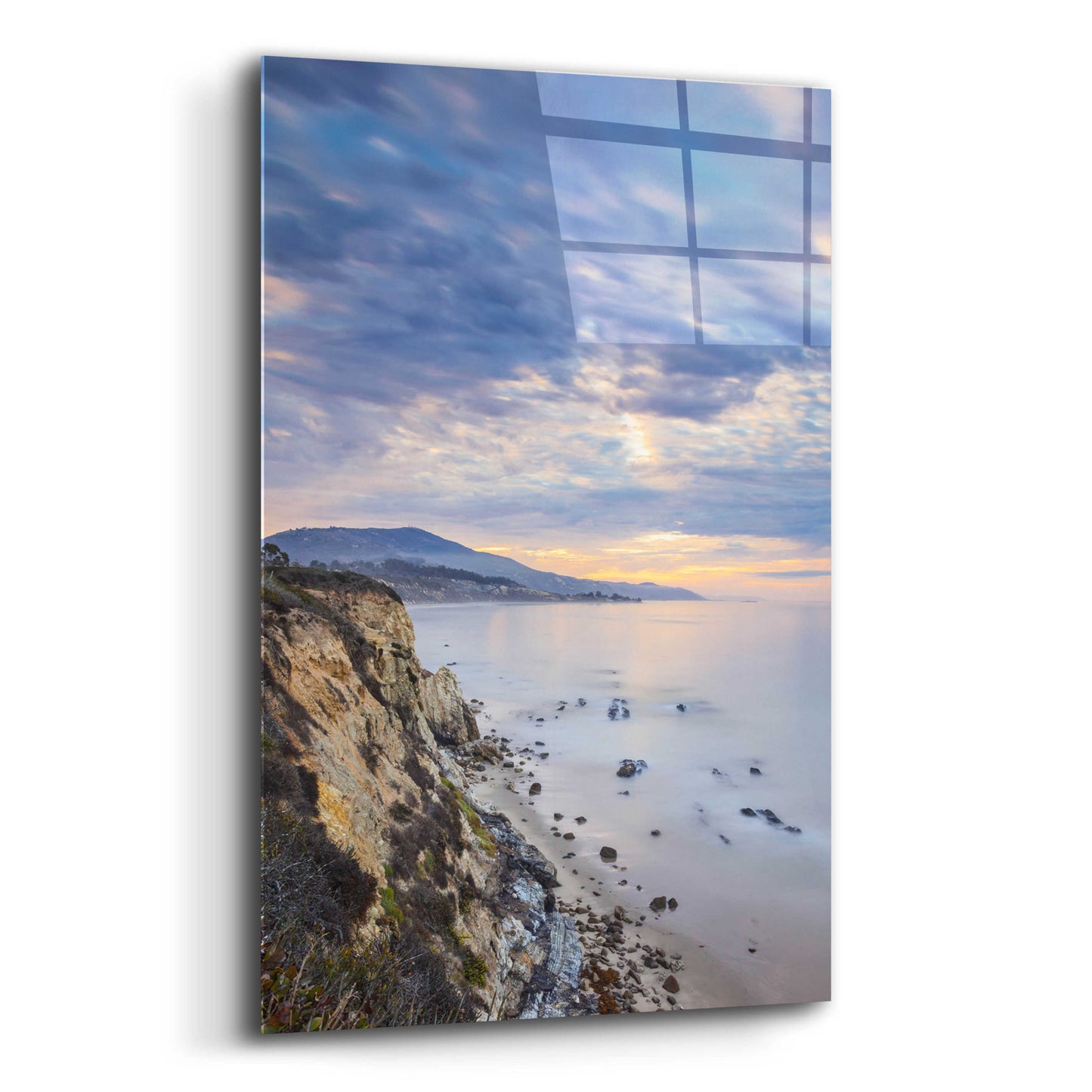 Epic Art 'Carpinteria Bluffs II' by Chris Moyer, Acrylic Glass Wall Art,16x24