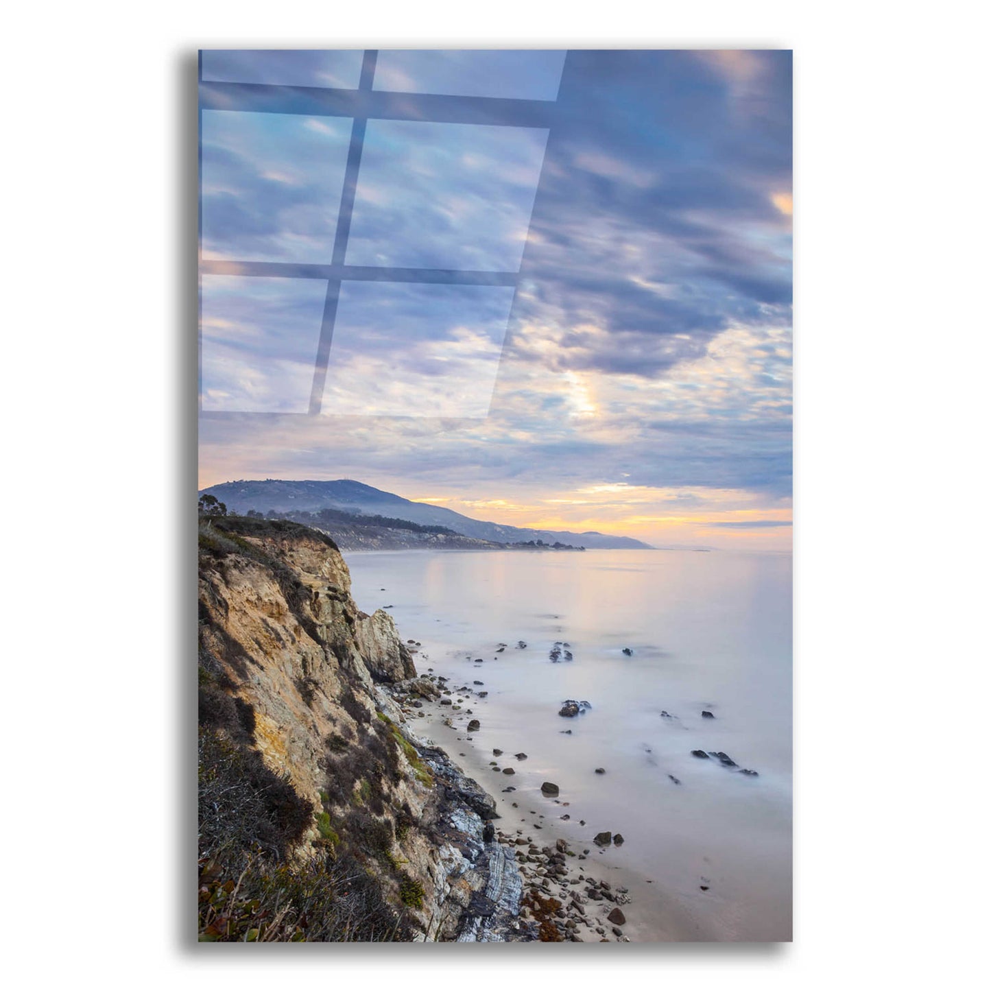 Epic Art 'Carpinteria Bluffs II' by Chris Moyer, Acrylic Glass Wall Art