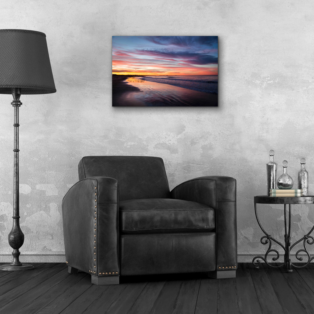 Epic Art 'Birdrise' by Chris Moyer, Acrylic Glass Wall Art,24x16