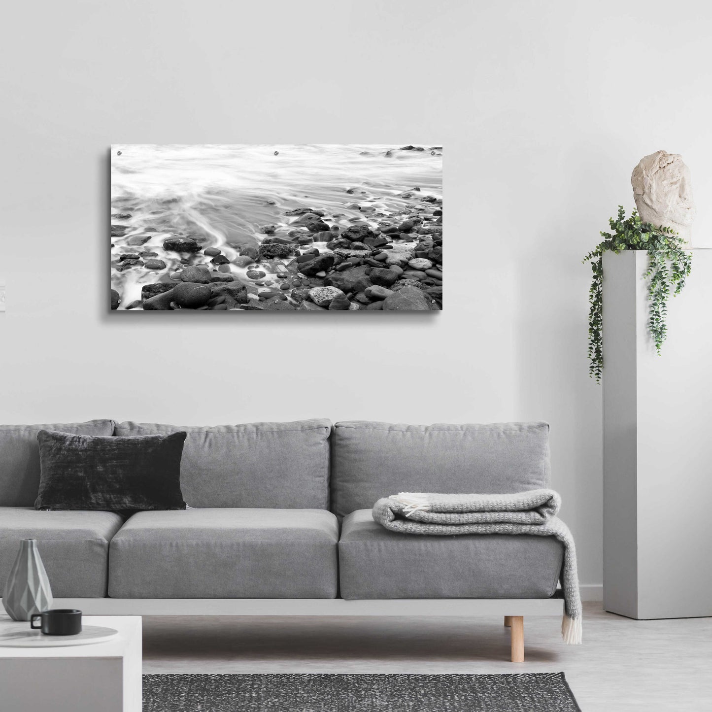 Epic Art 'Changing Tide' by Chris Moyer, Acrylic Glass Wall Art,48x24