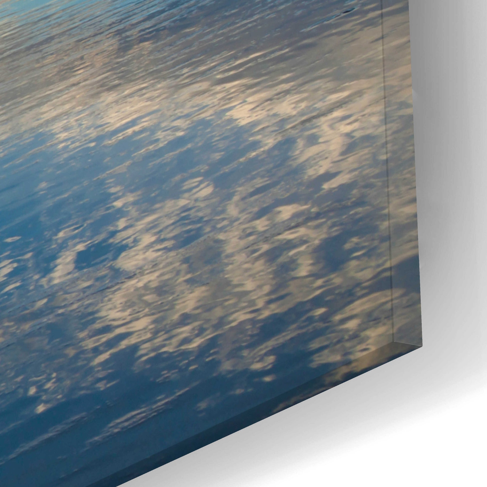 Epic Art 'Clouds In The Sand' by Chris Moyer, Acrylic Glass Wall Art,24x12