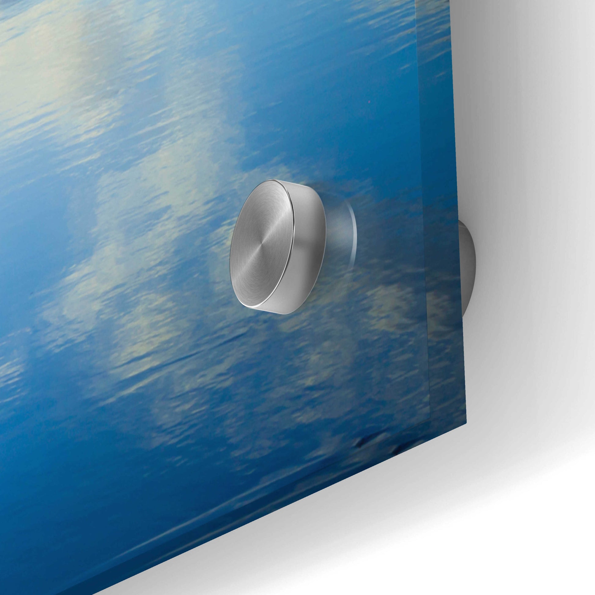 Epic Art 'Where Sky Meets Sea' by Chris Moyer, Acrylic Glass Wall Art,48x24