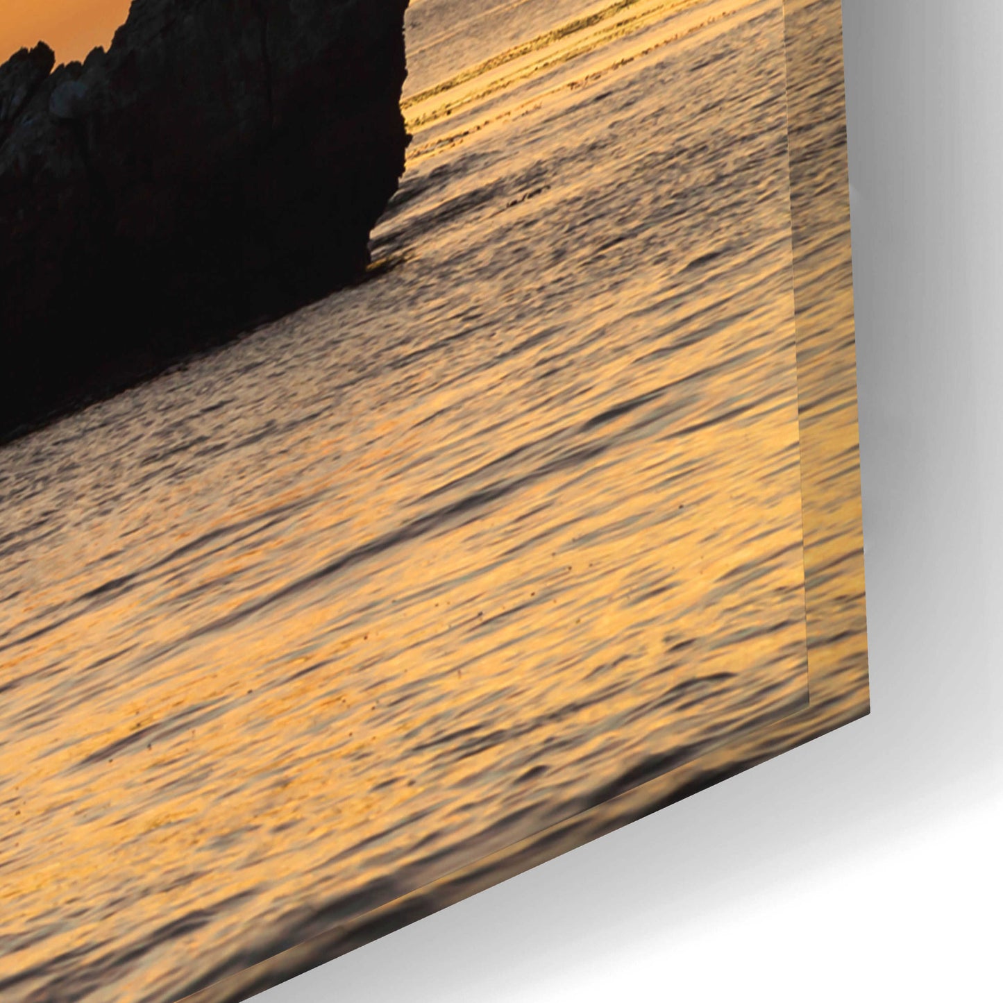 Epic Art 'Pelican Sunrise' by Chris Moyer, Acrylic Glass Wall Art,24x16