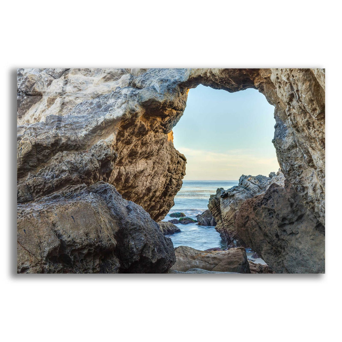View to The Blue by Chris Moyer acrylic glass wall art