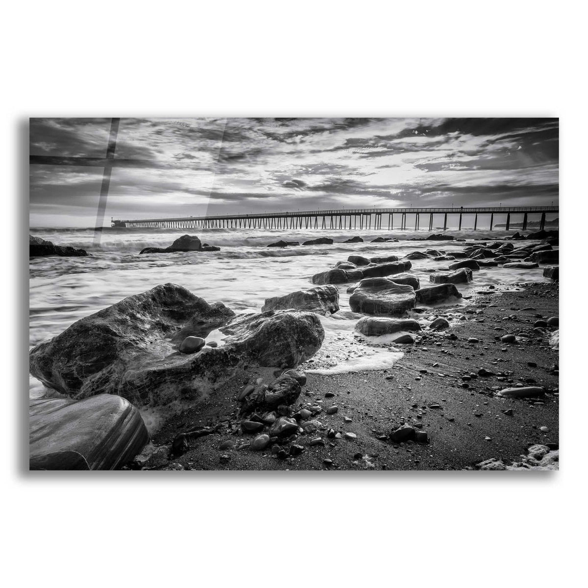 Bacara Dark by Chris Moyer acrylic glass wall art