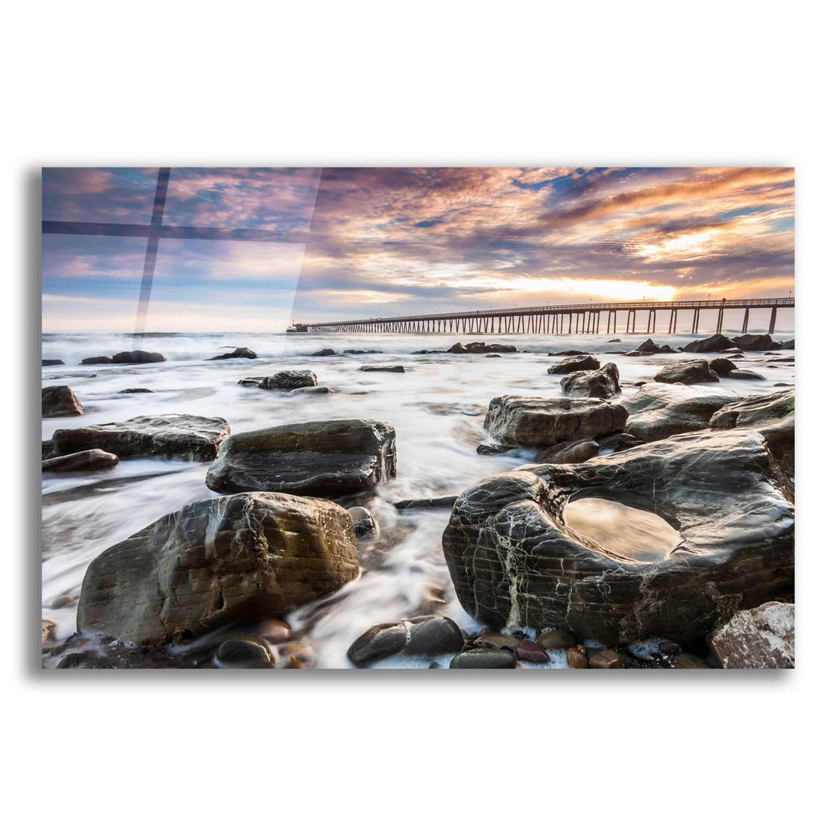 Goleta Shores by Chris Moyer acrylic glass wall art