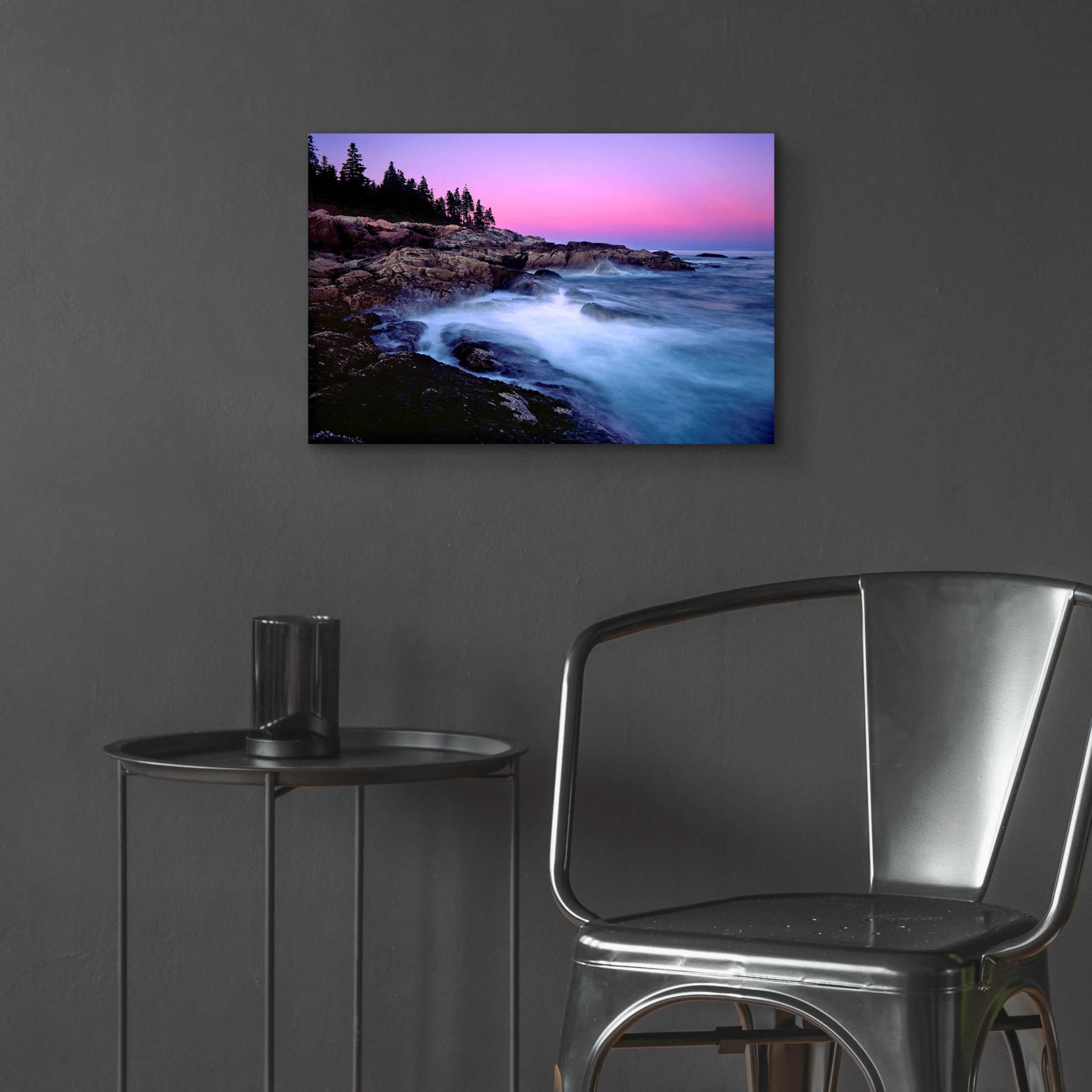 Epic Art 'Acadia Dusk' by Mike Jones, Acrylic Glass Wall Art,24x16