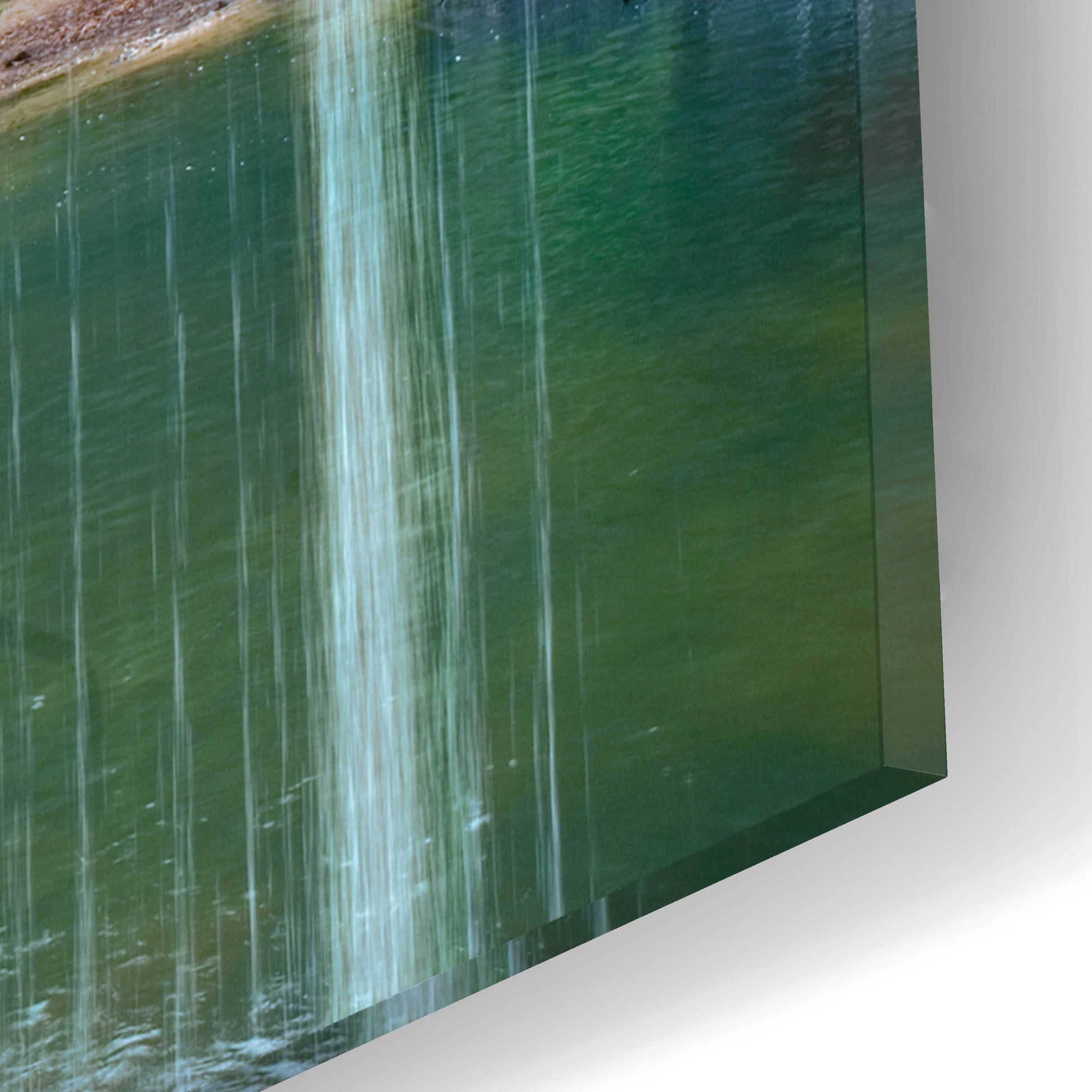 Epic Art 'Alabama Caney Creek Veil' by Mike Jones, Acrylic Glass Wall Art,16x12