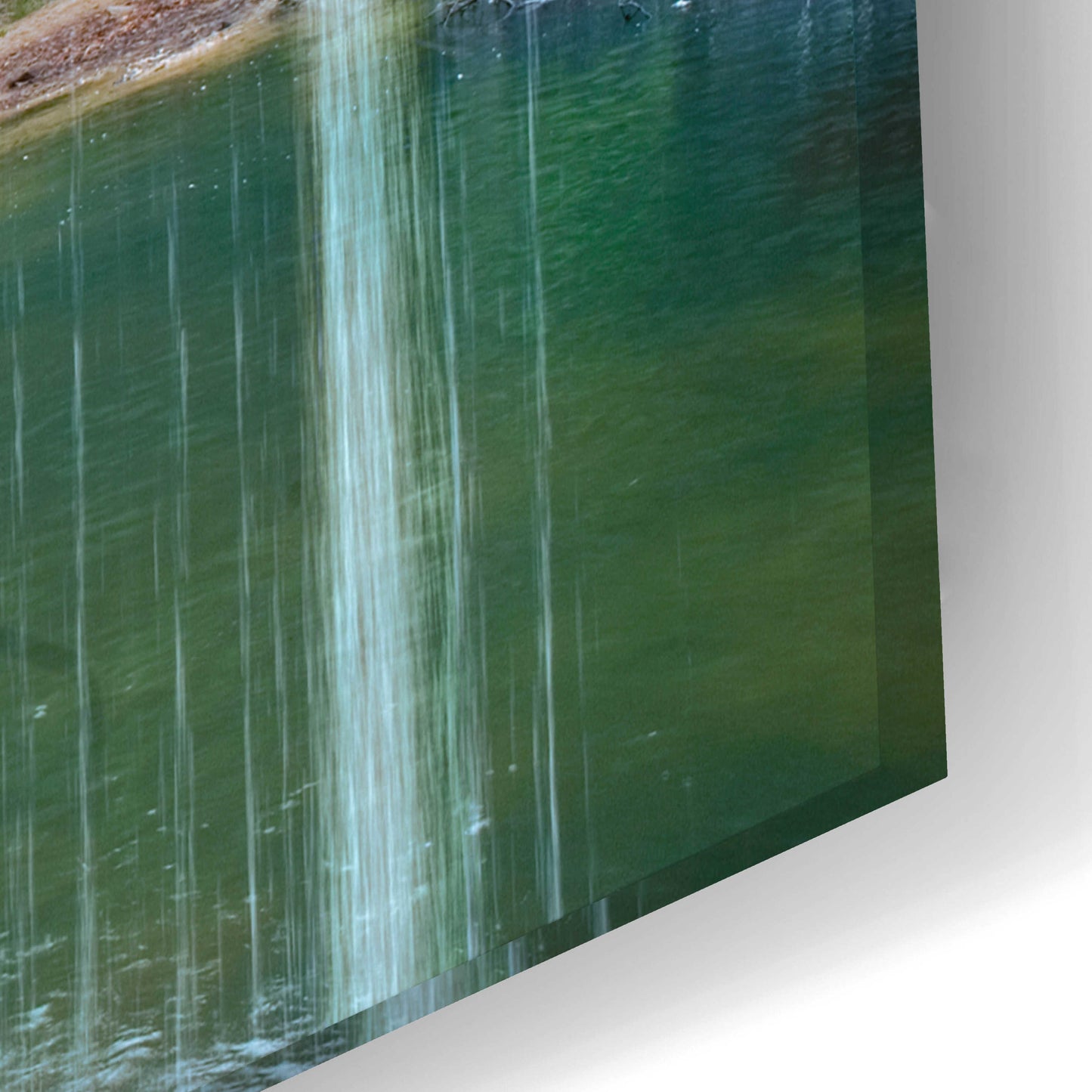 Epic Art 'Alabama Caney Creek Veil' by Mike Jones, Acrylic Glass Wall Art,24x16