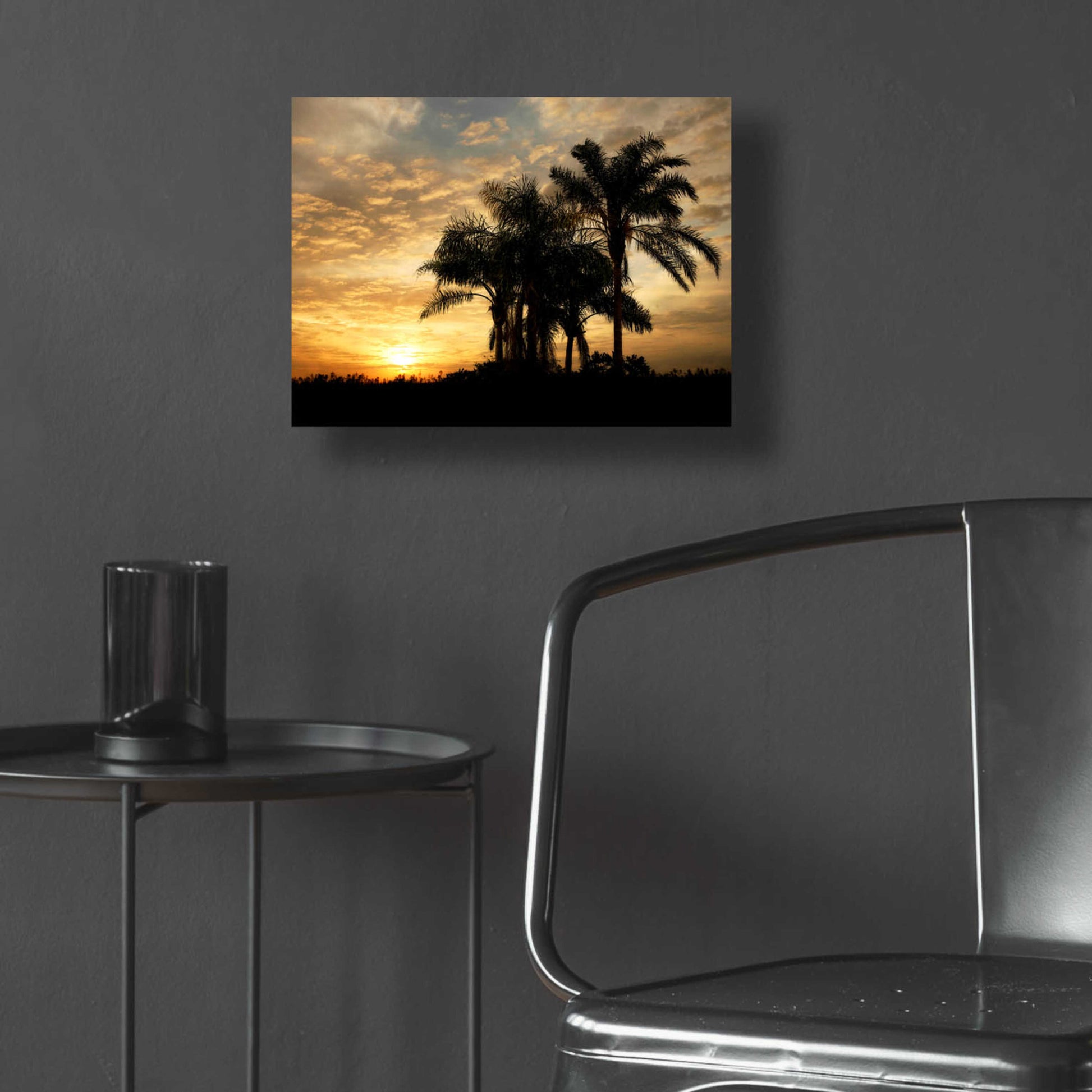 Epic Art 'Everglades Sunrise' by Mike Jones, Acrylic Glass Wall Art,16x12