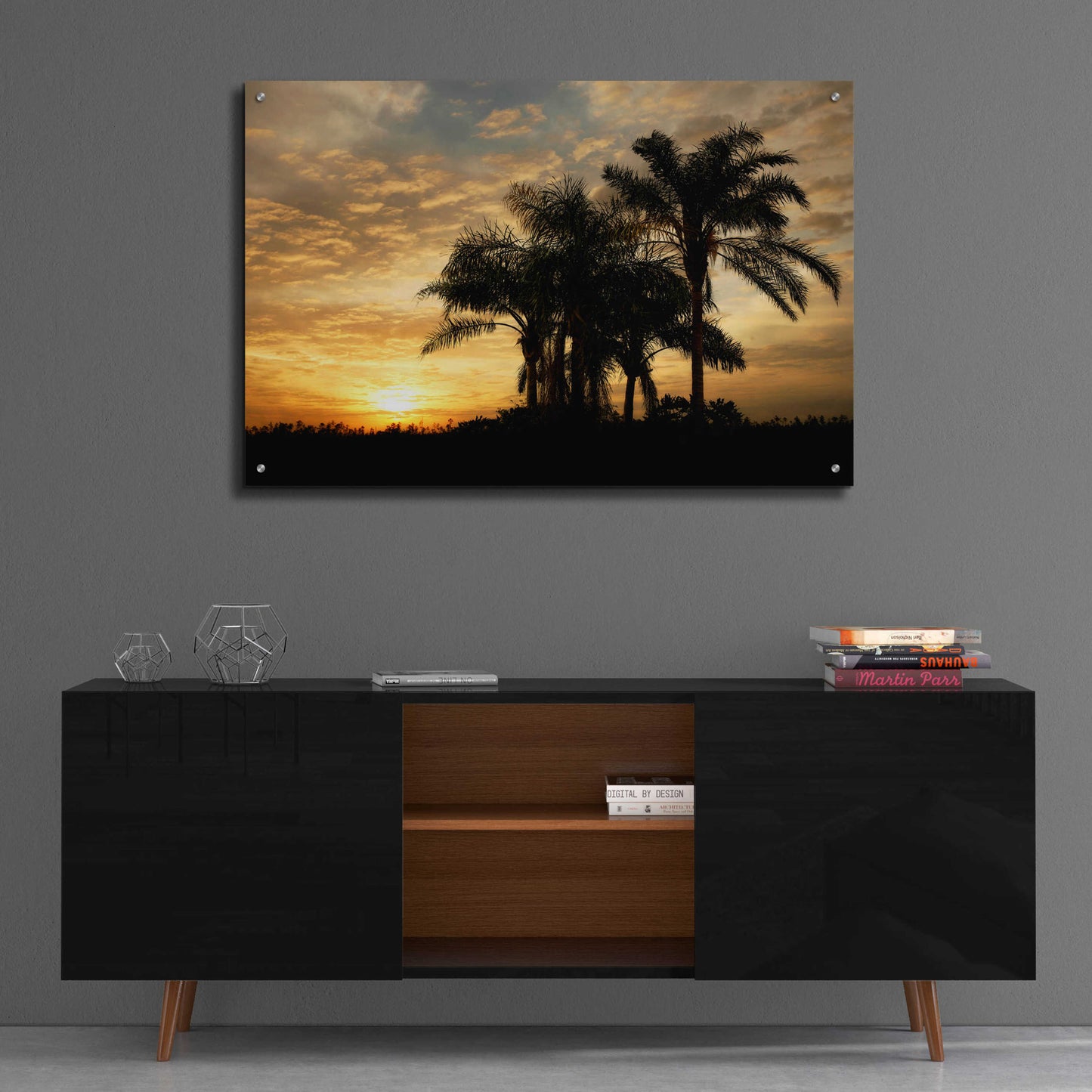 Epic Art 'Everglades Sunrise' by Mike Jones, Acrylic Glass Wall Art,36x24