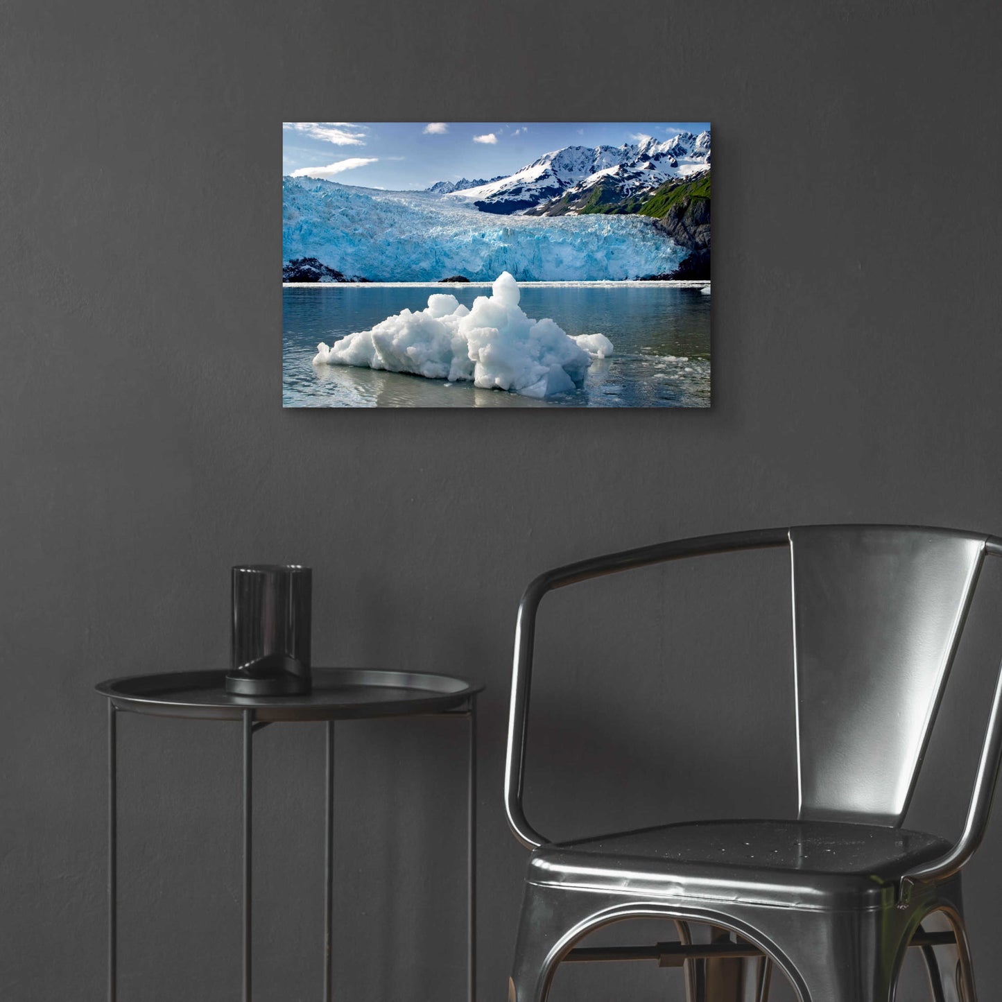 Epic Art 'Iceburg' by Mike Jones, Acrylic Glass Wall Art,24x16