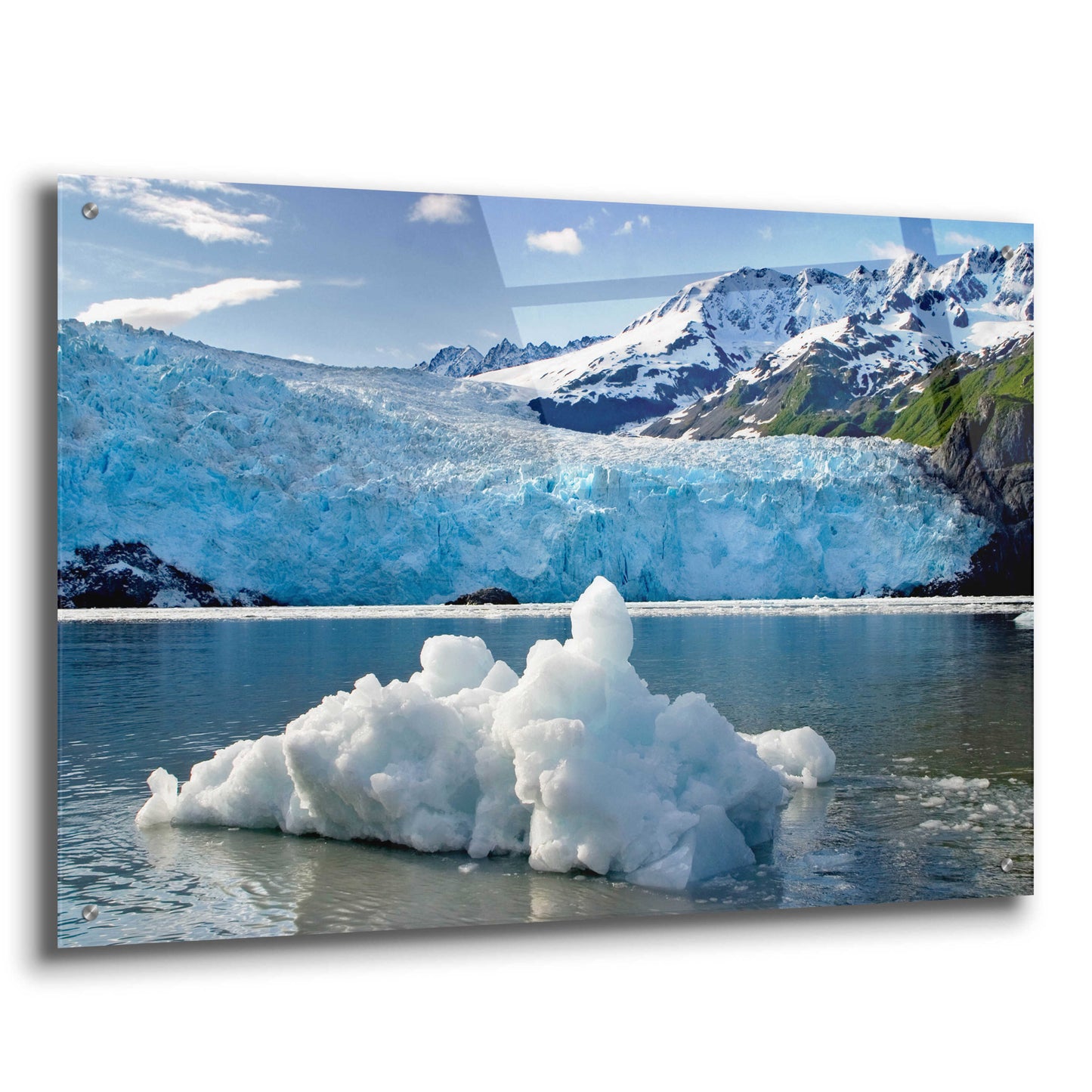 Epic Art 'Iceburg' by Mike Jones, Acrylic Glass Wall Art,36x24