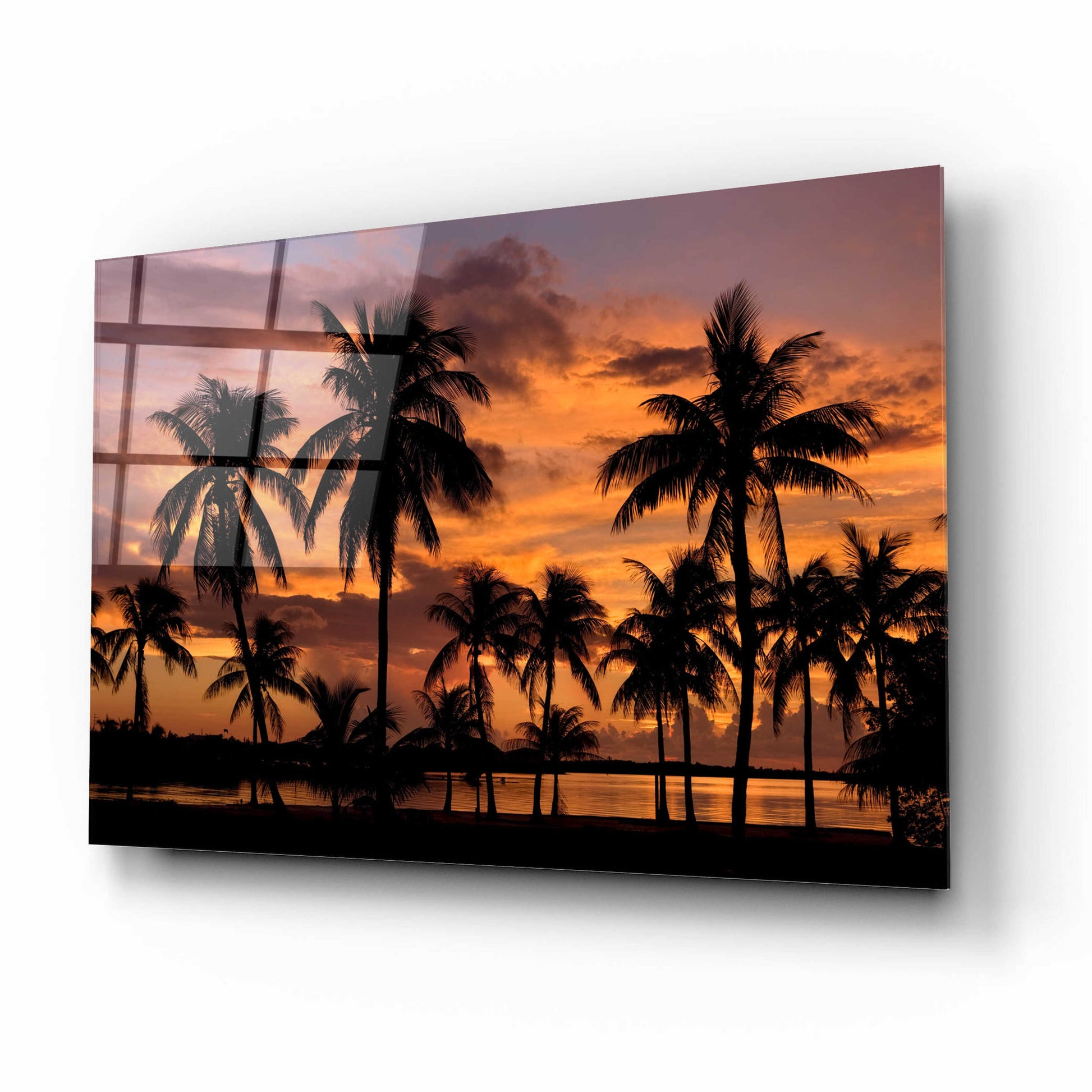 Epic Art 'Marathon Key Sunset' by Mike Jones, Acrylic Glass Wall Art,16x12