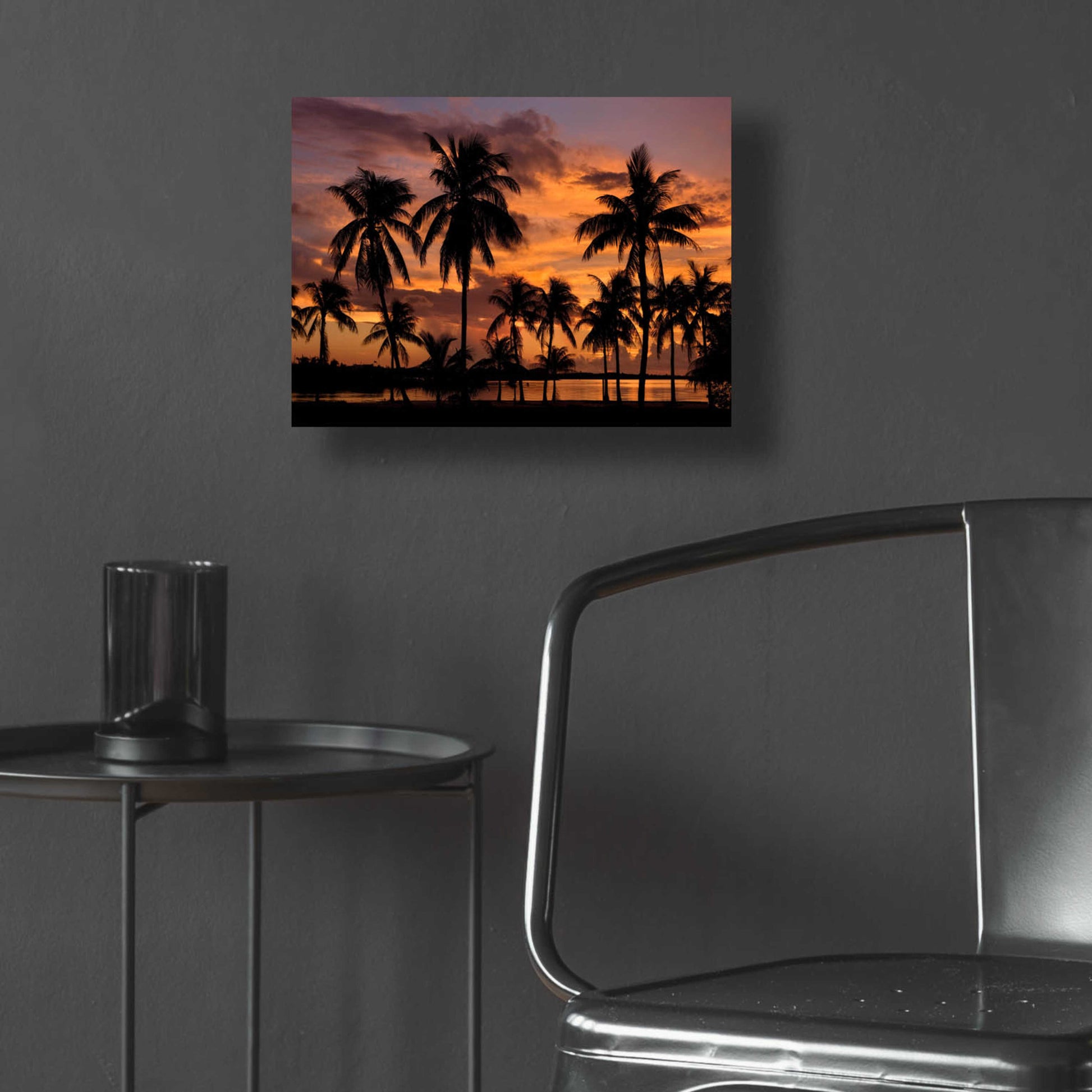 Epic Art 'Marathon Key Sunset' by Mike Jones, Acrylic Glass Wall Art,16x12