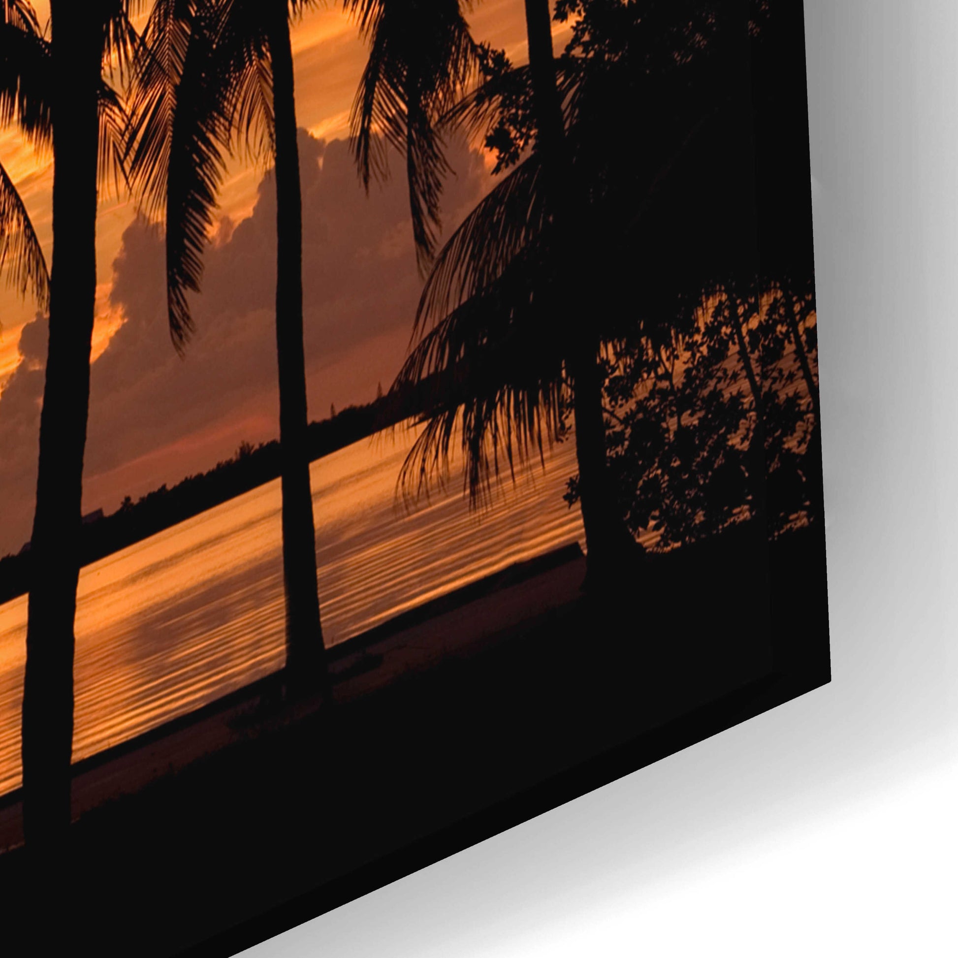 Epic Art 'Marathon Key Sunset' by Mike Jones, Acrylic Glass Wall Art,24x16