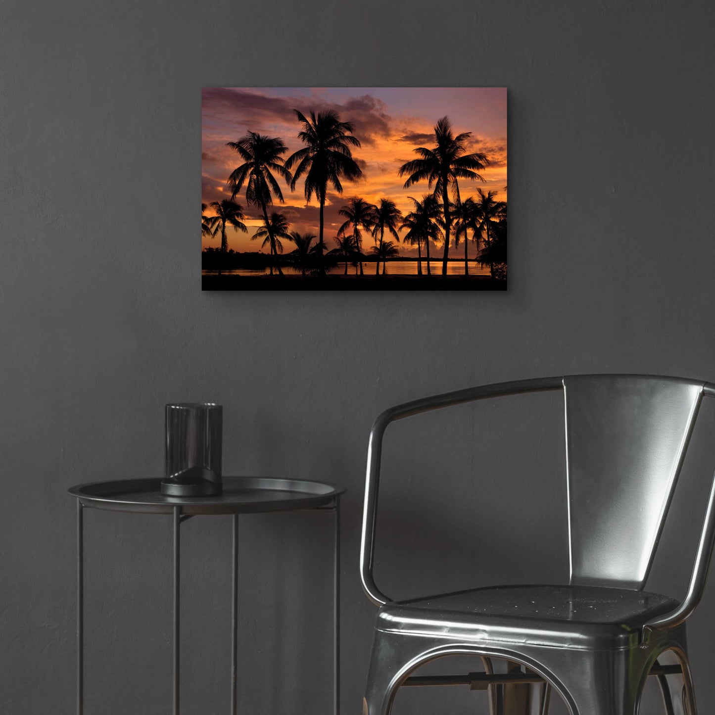 Epic Art 'Marathon Key Sunset' by Mike Jones, Acrylic Glass Wall Art,24x16