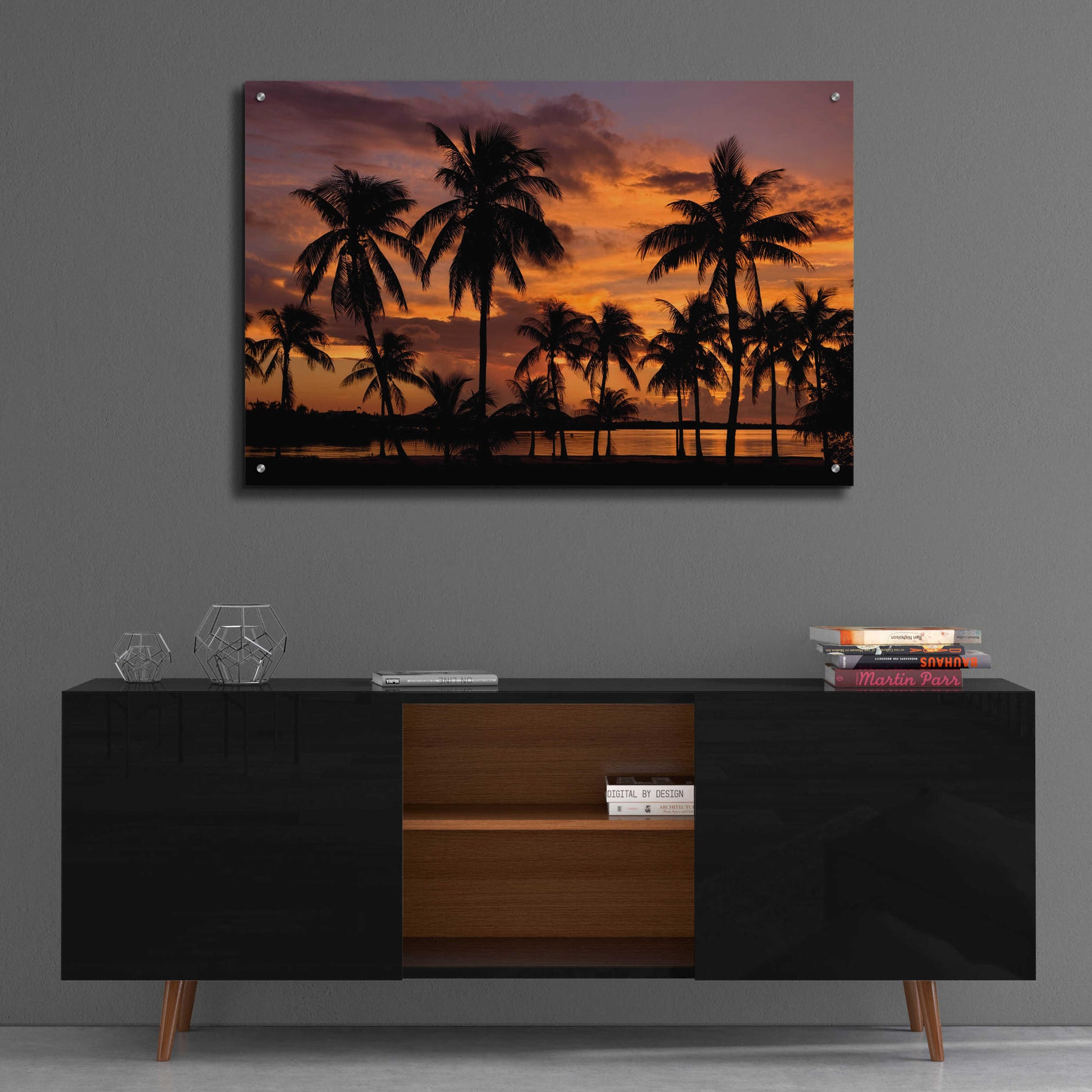 Epic Art 'Marathon Key Sunset' by Mike Jones, Acrylic Glass Wall Art,36x24