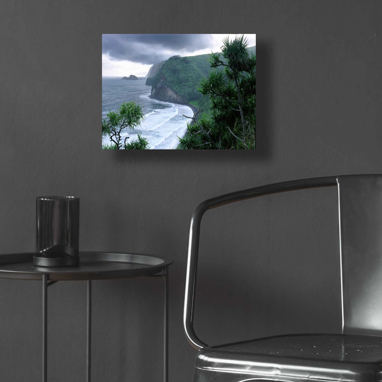 Epic Art 'Pololu Valley' by Mike Jones, Acrylic Glass Wall Art,16x12