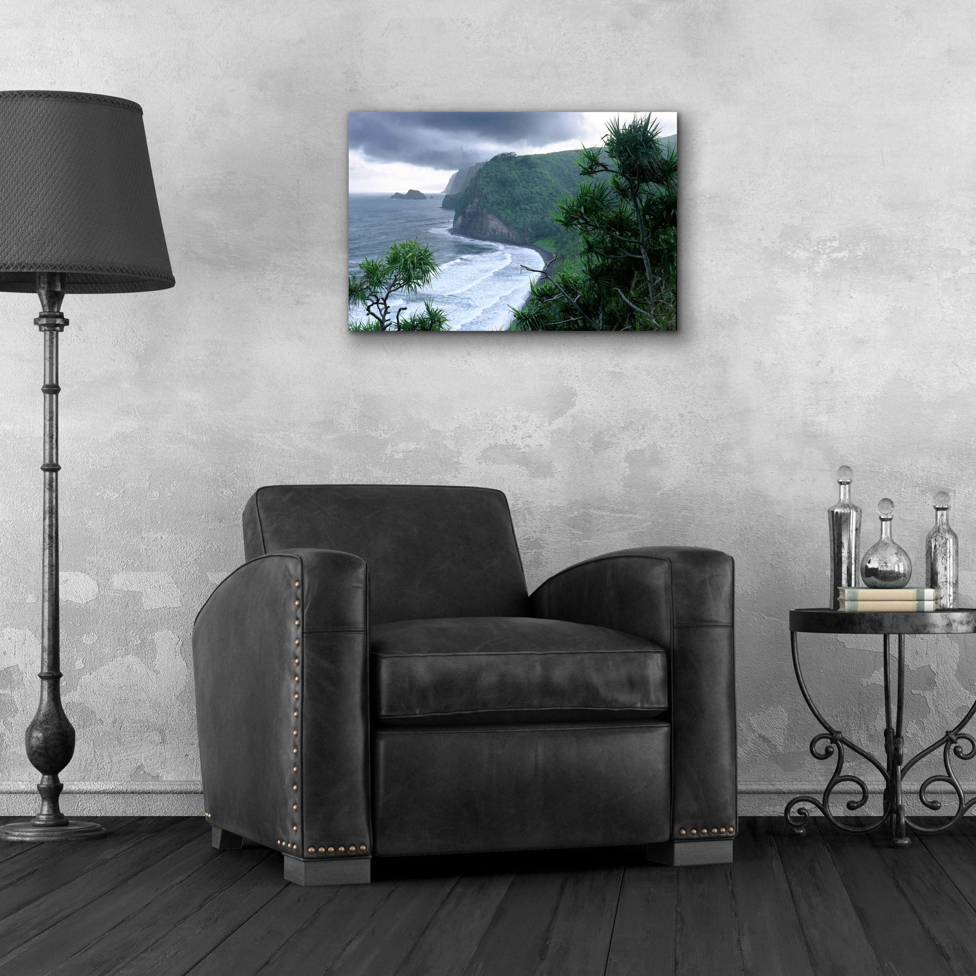 Epic Art 'Pololu Valley' by Mike Jones, Acrylic Glass Wall Art,24x16