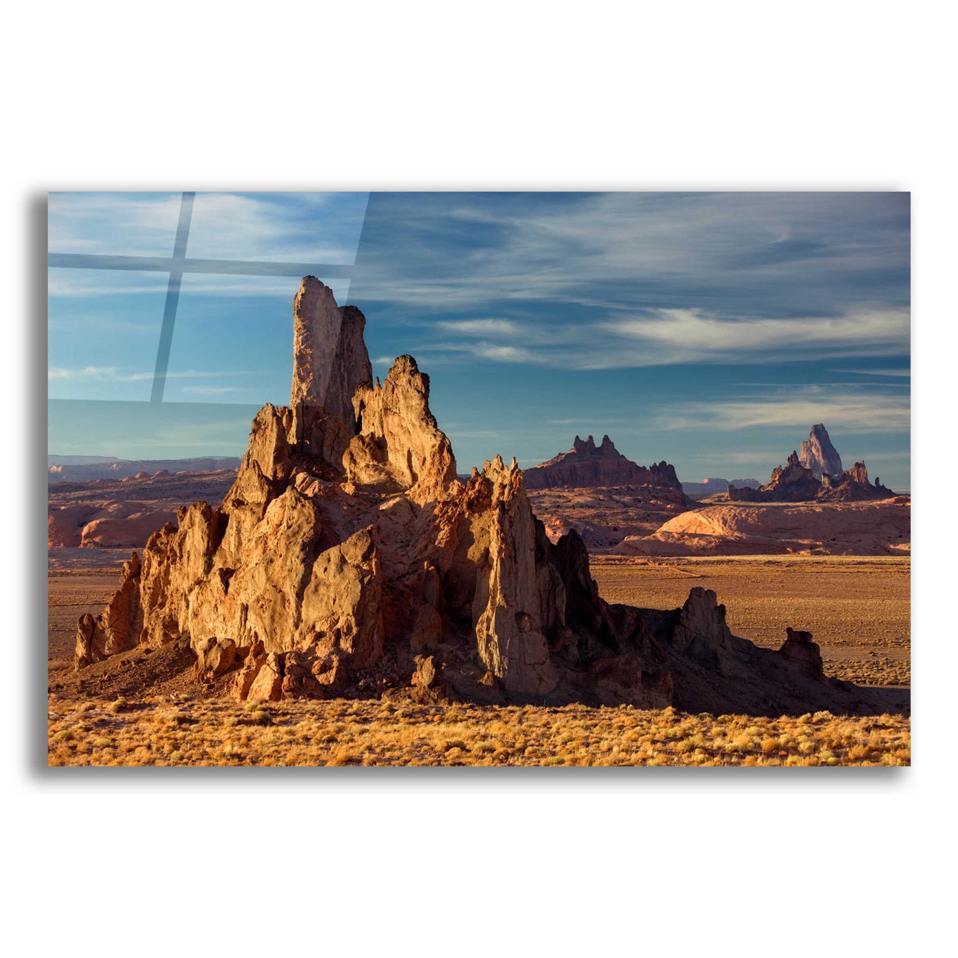 Epic Art 'Agathia Peak Rock' by Mike Jones, Acrylic Glass Wall Art,16x12