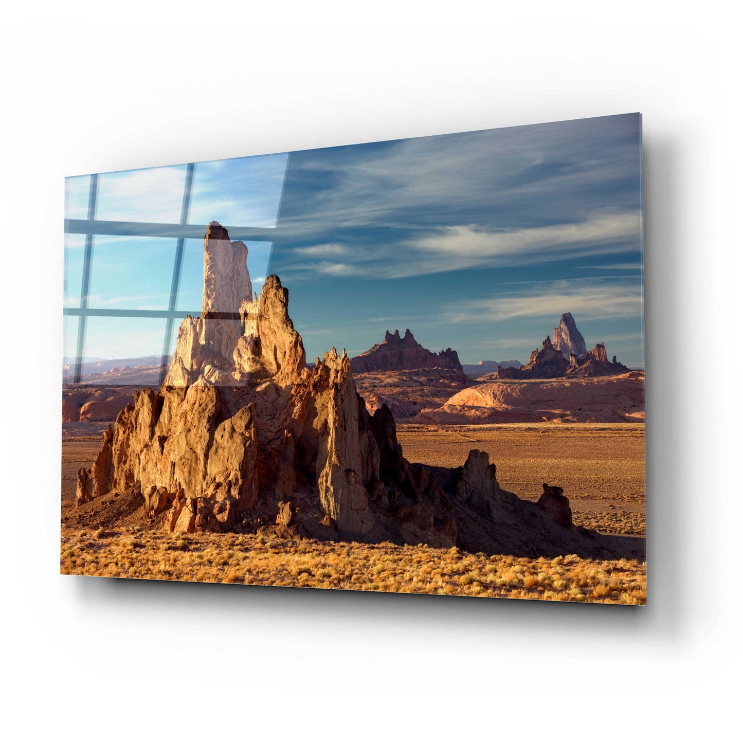 Epic Art 'Agathia Peak Rock' by Mike Jones, Acrylic Glass Wall Art,24x16