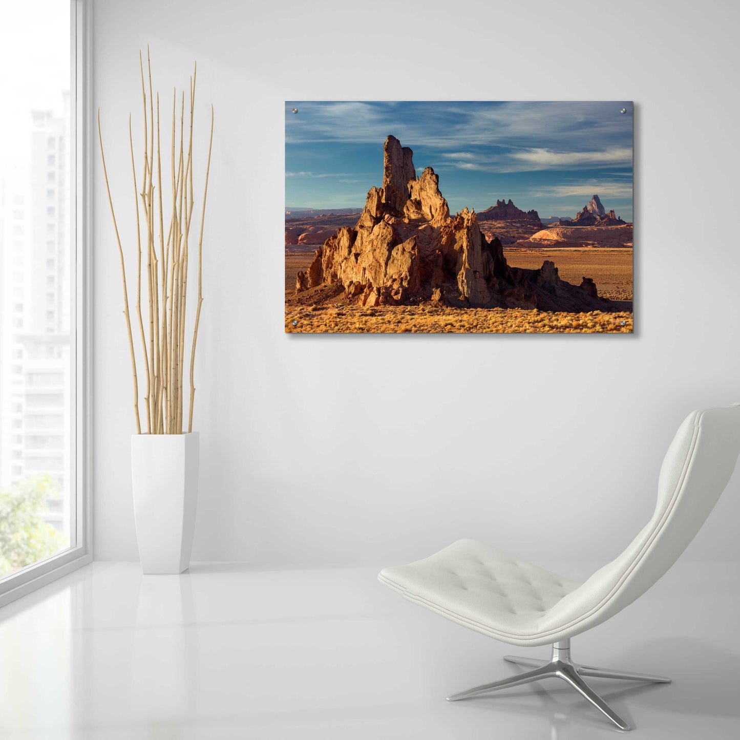 Epic Art 'Agathia Peak Rock' by Mike Jones, Acrylic Glass Wall Art,36x24