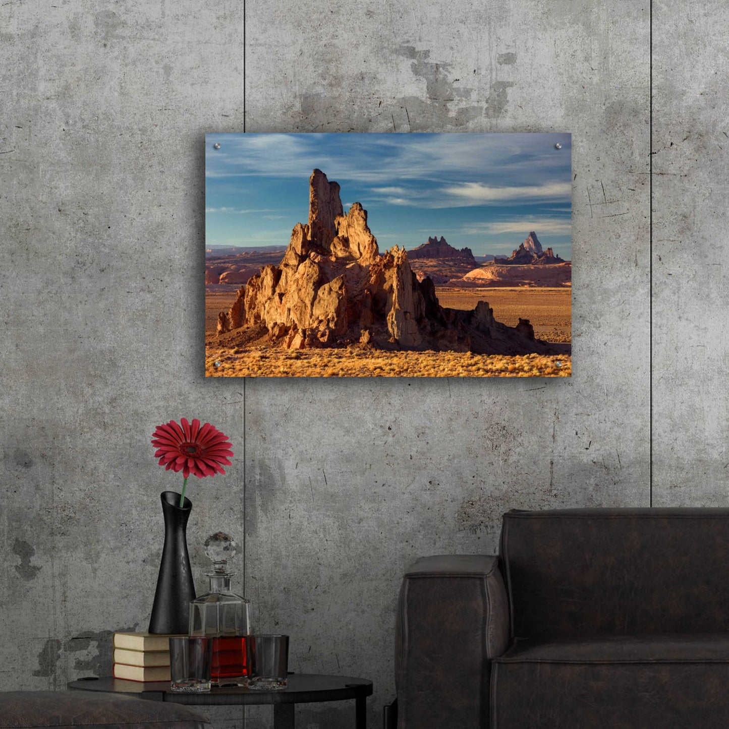 Epic Art 'Agathia Peak Rock' by Mike Jones, Acrylic Glass Wall Art,36x24