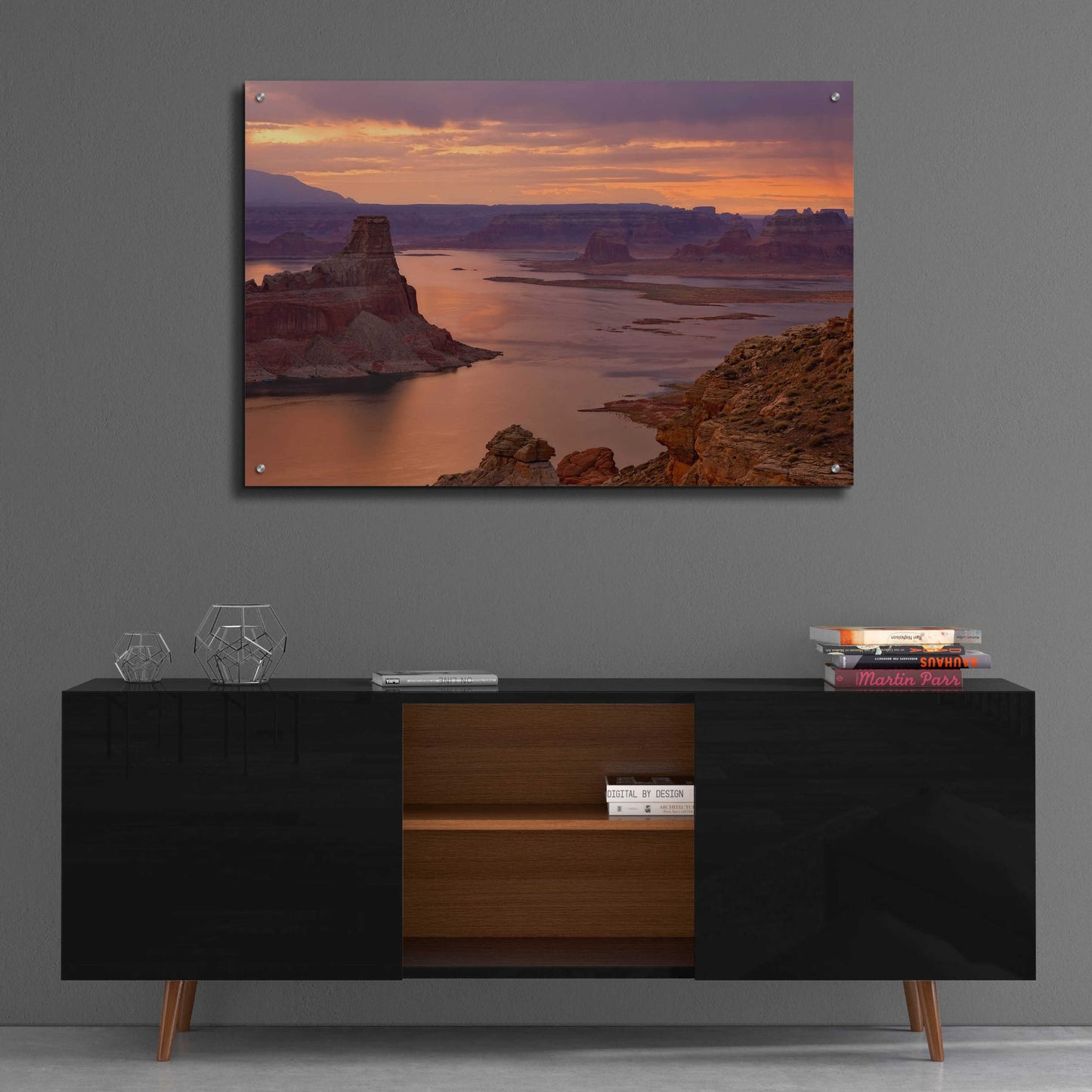 Epic Art 'Alstrom Point Sunrise' by Mike Jones, Acrylic Glass Wall Art,36x24