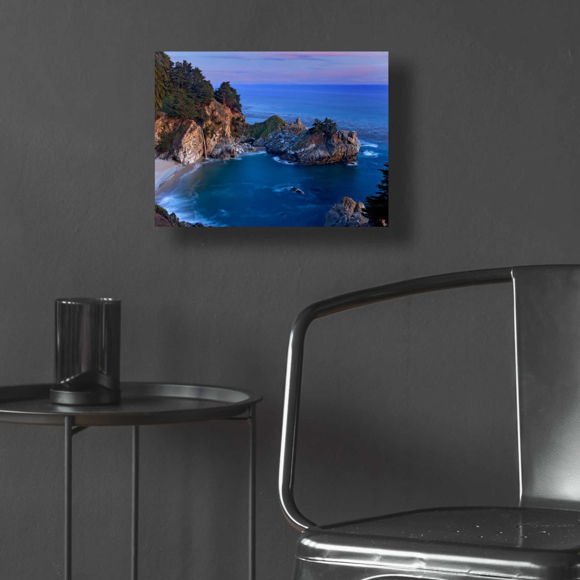 Epic Art 'Big Sur McWay Falls' by Mike Jones, Acrylic Glass Wall Art,16x12