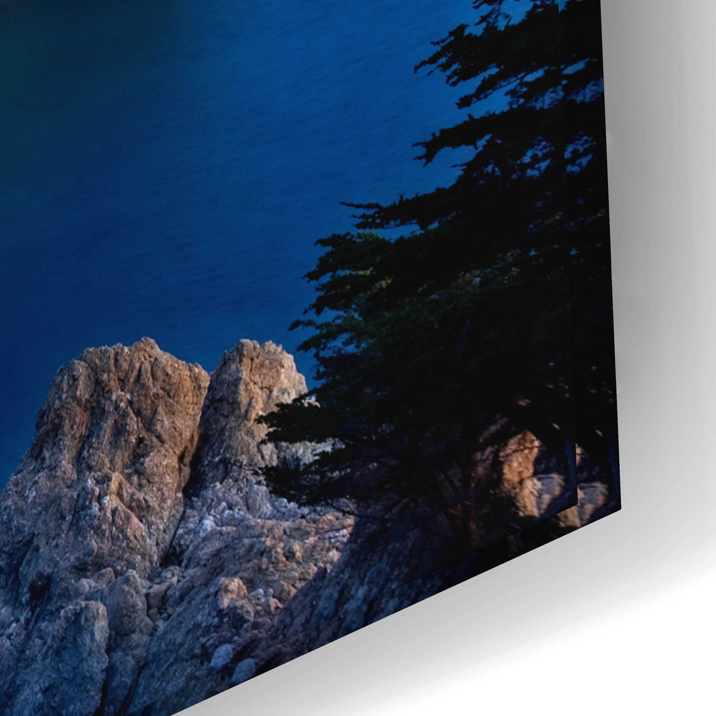 Epic Art 'Big Sur McWay Falls' by Mike Jones, Acrylic Glass Wall Art,24x16