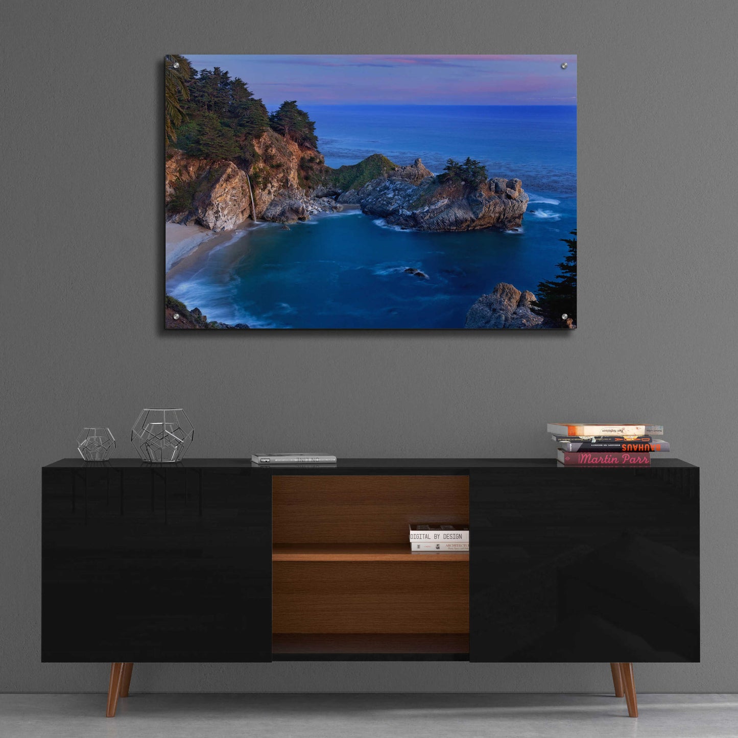 Epic Art 'Big Sur McWay Falls' by Mike Jones, Acrylic Glass Wall Art,36x24