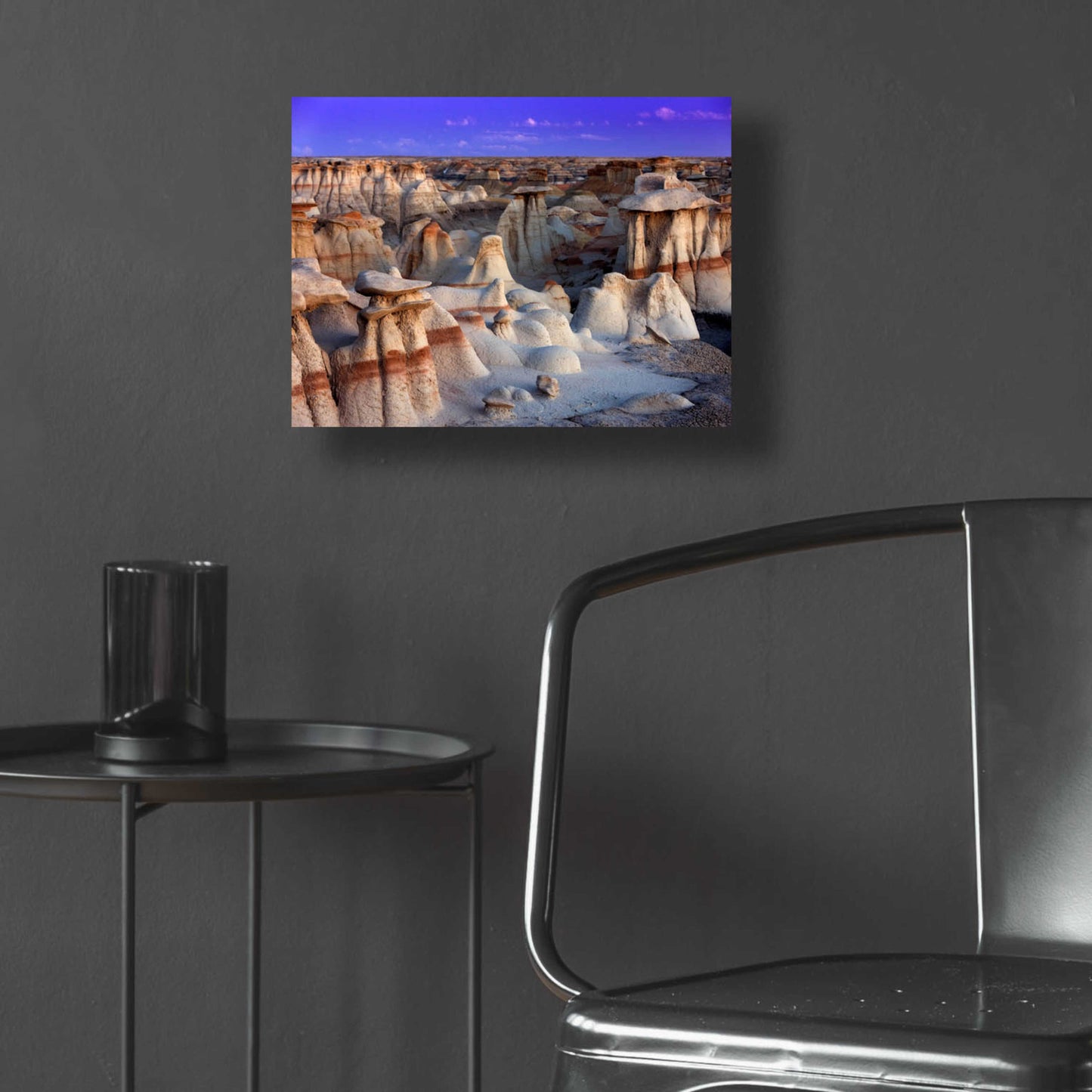 Epic Art 'Bisti Badlands' by Mike Jones, Acrylic Glass Wall Art,16x12