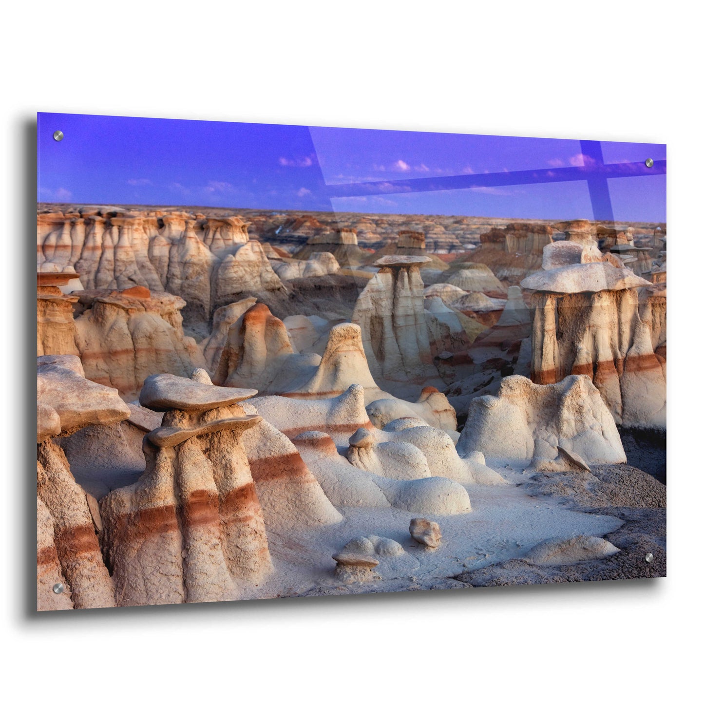 Epic Art 'Bisti Badlands' by Mike Jones, Acrylic Glass Wall Art,36x24