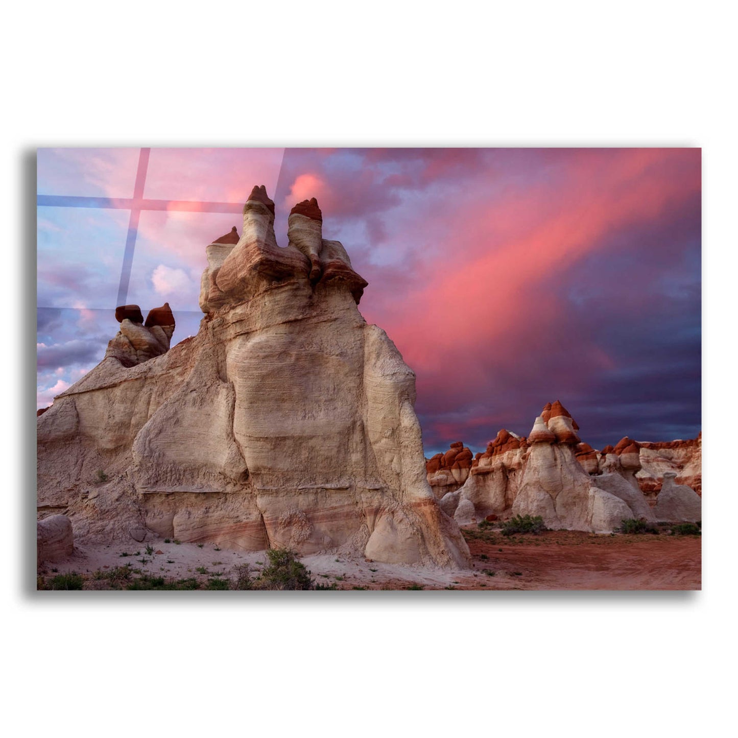 Epic Art 'Blue Canyon Dusk' by Mike Jones, Acrylic Glass Wall Art,16x12